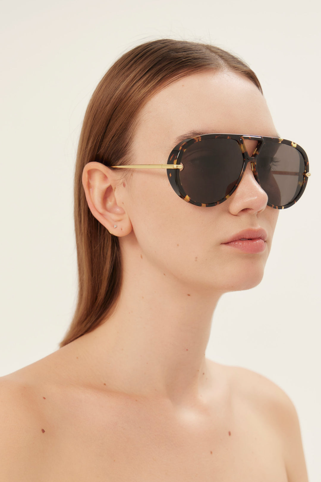 Occhiali da sole pilota Bottega Veneta