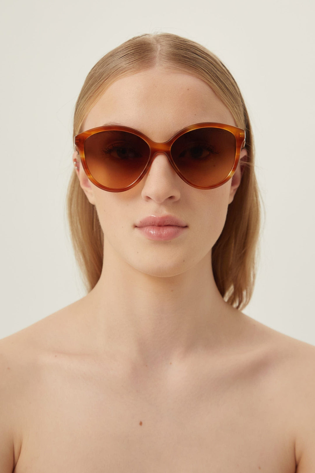 Chloé havana cat-eye sunglasses