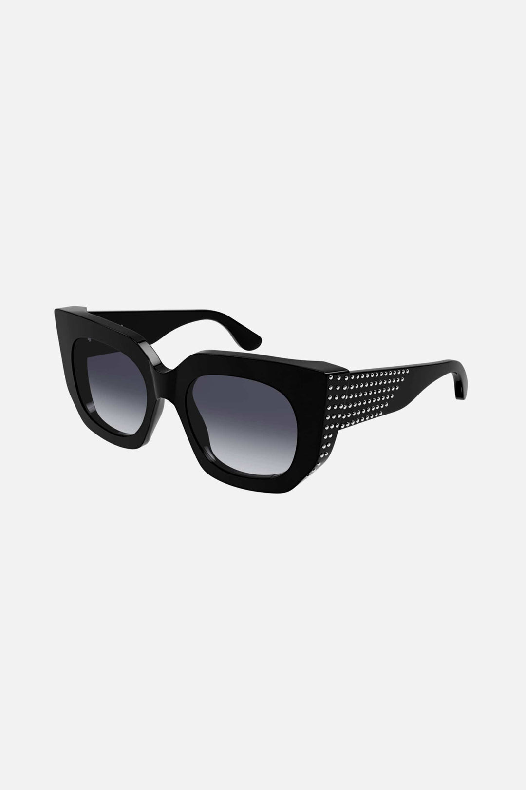 Alaia black oversized cat eye sunglasses