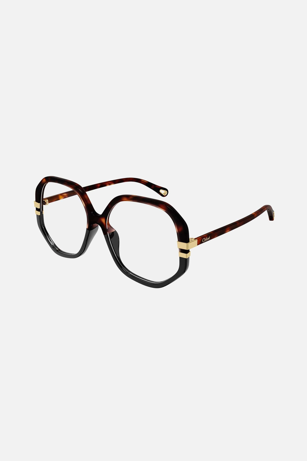 Chloé optical geometric havana shades sunglasses