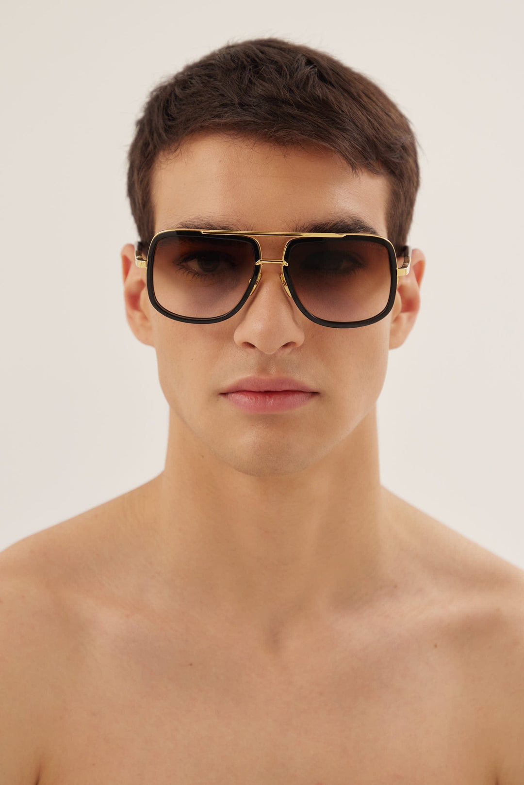 Dita MACH-ONE black and gold caravan sunglasses