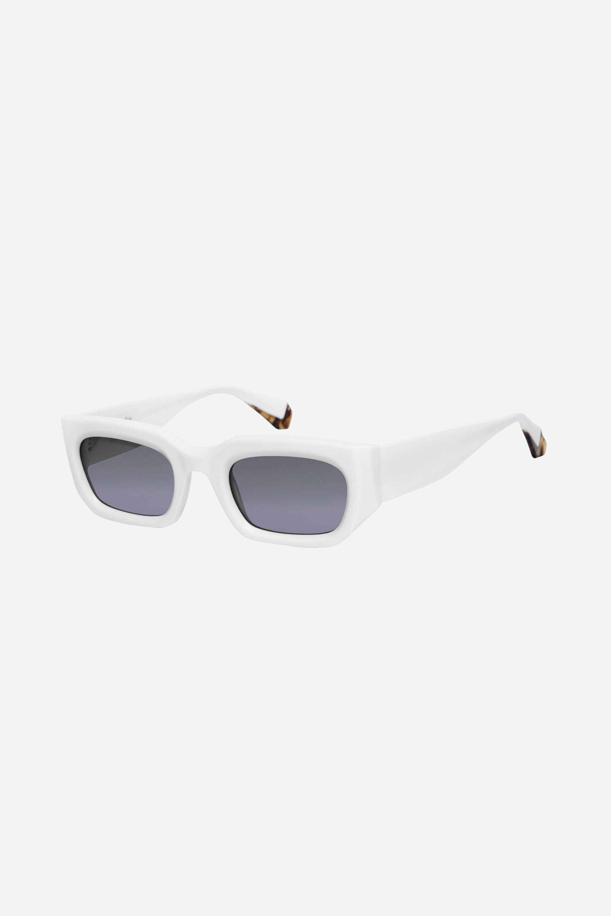 EXCLUSIVE Gigi Studios micro white sunglasses