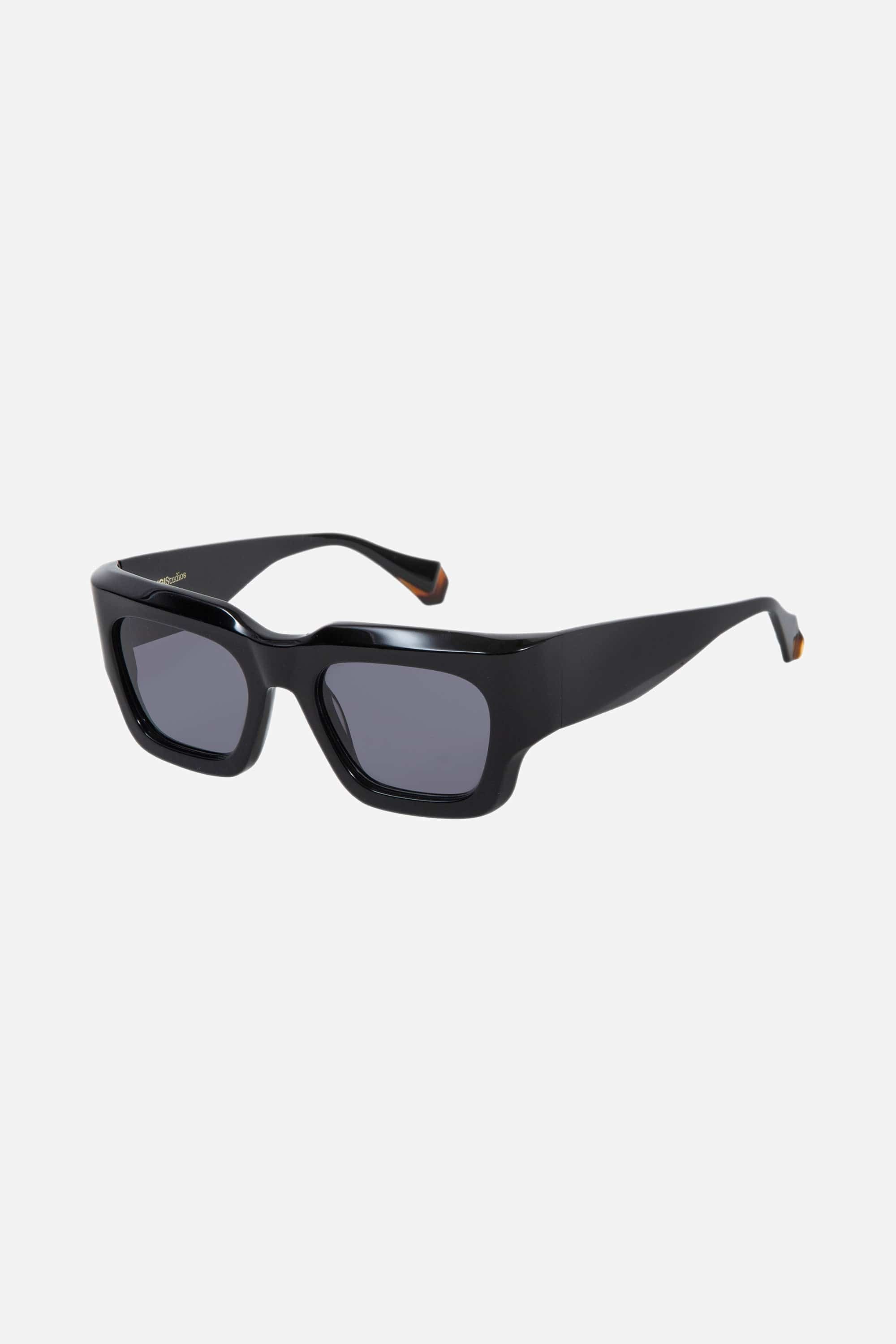 Gigi Studios black squared bold sunglasses