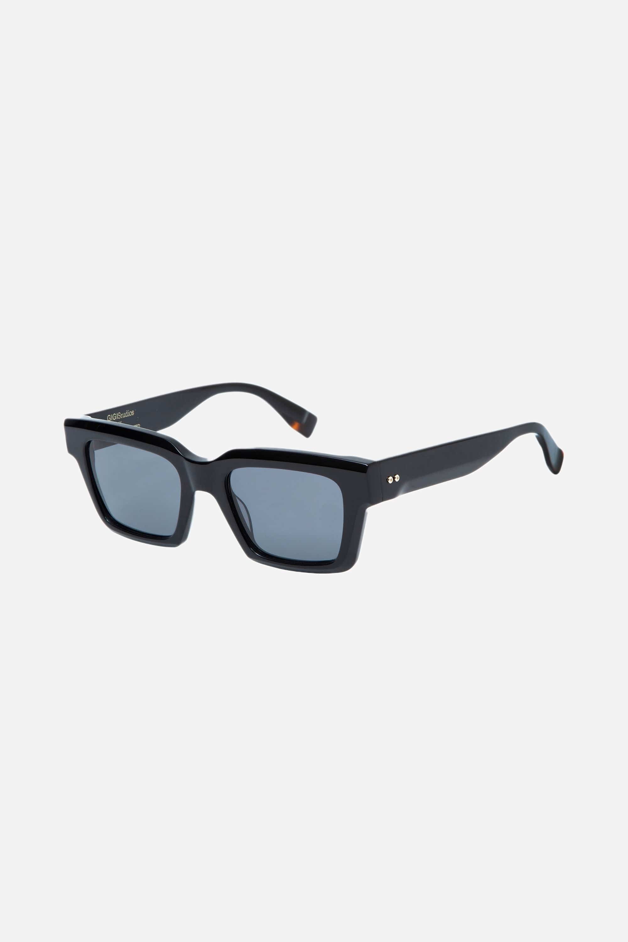 Gigi Studios squared black sunglasses