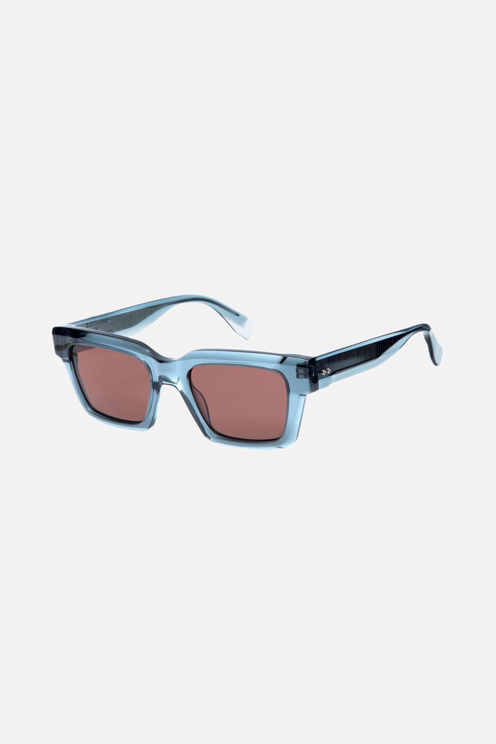 Gigi Studios squared blue sunglasses