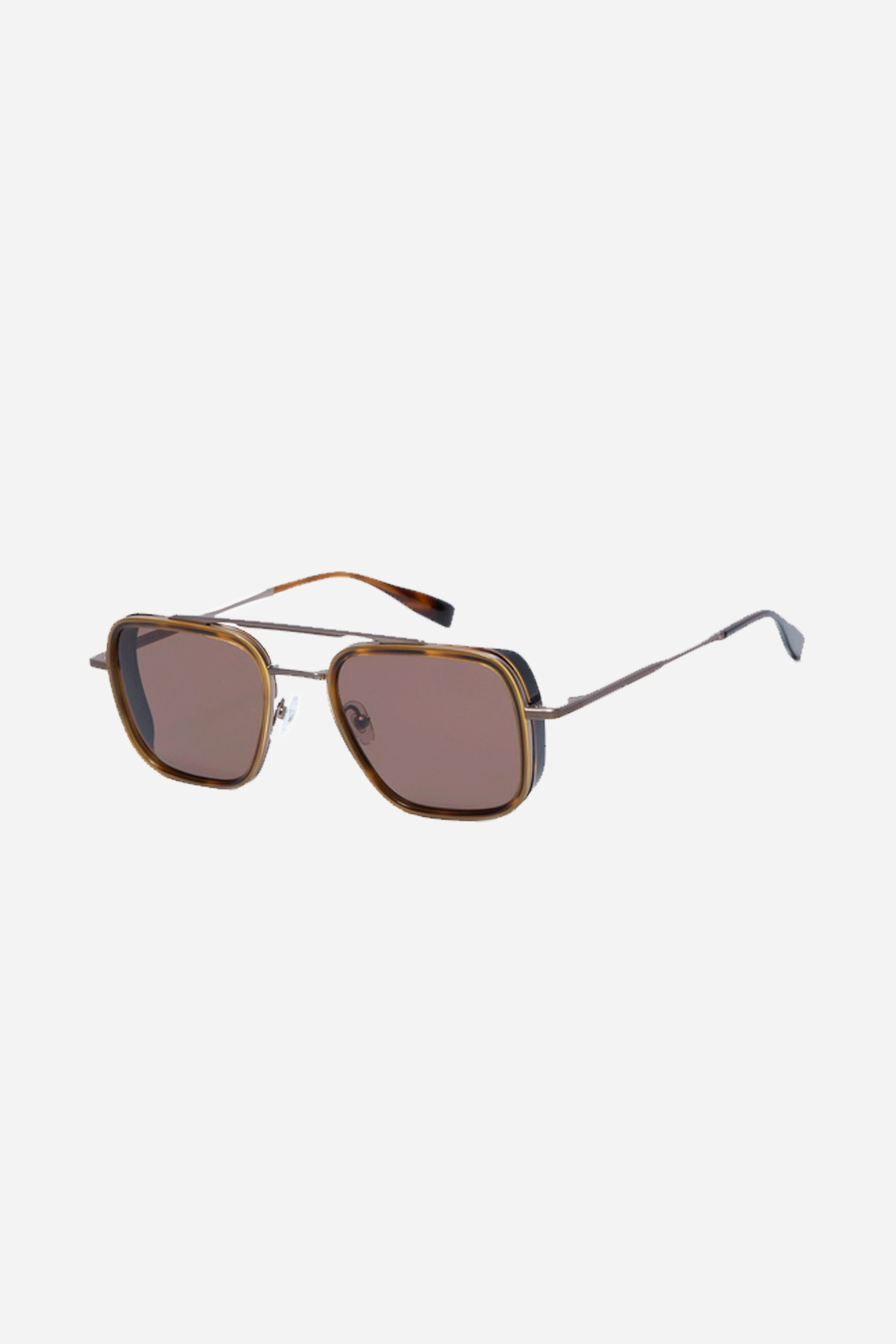 Gigi Studios squared combined havana sunglasses