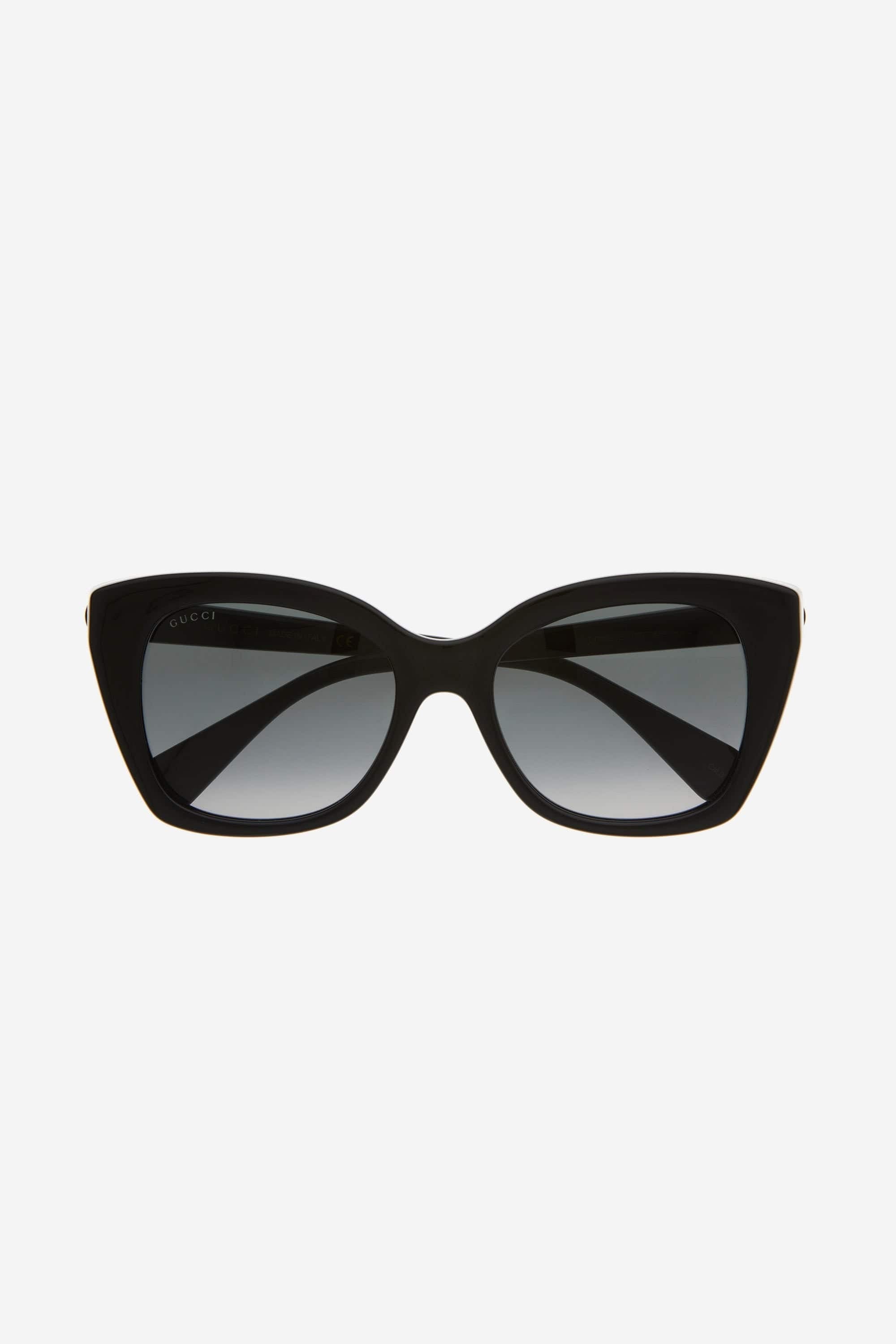 Gucci black cat-eye sunglasses