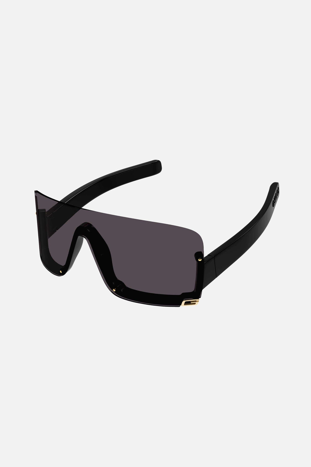 Gucci black fashion show mask sunglasses