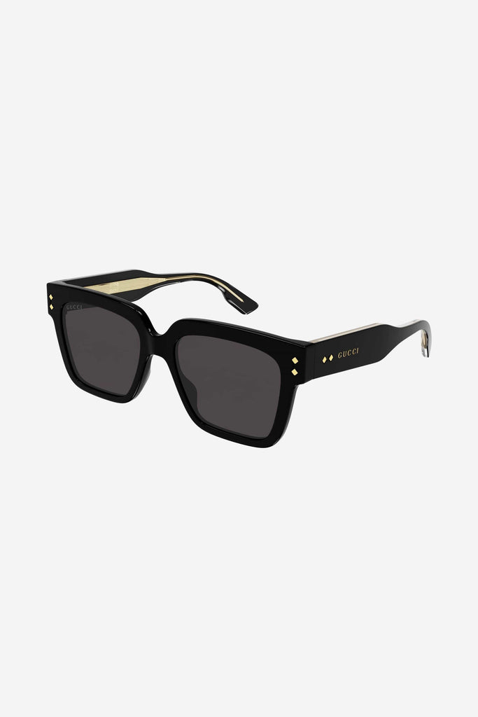 Gucci bold squared black sunglasses – Eyewear Club