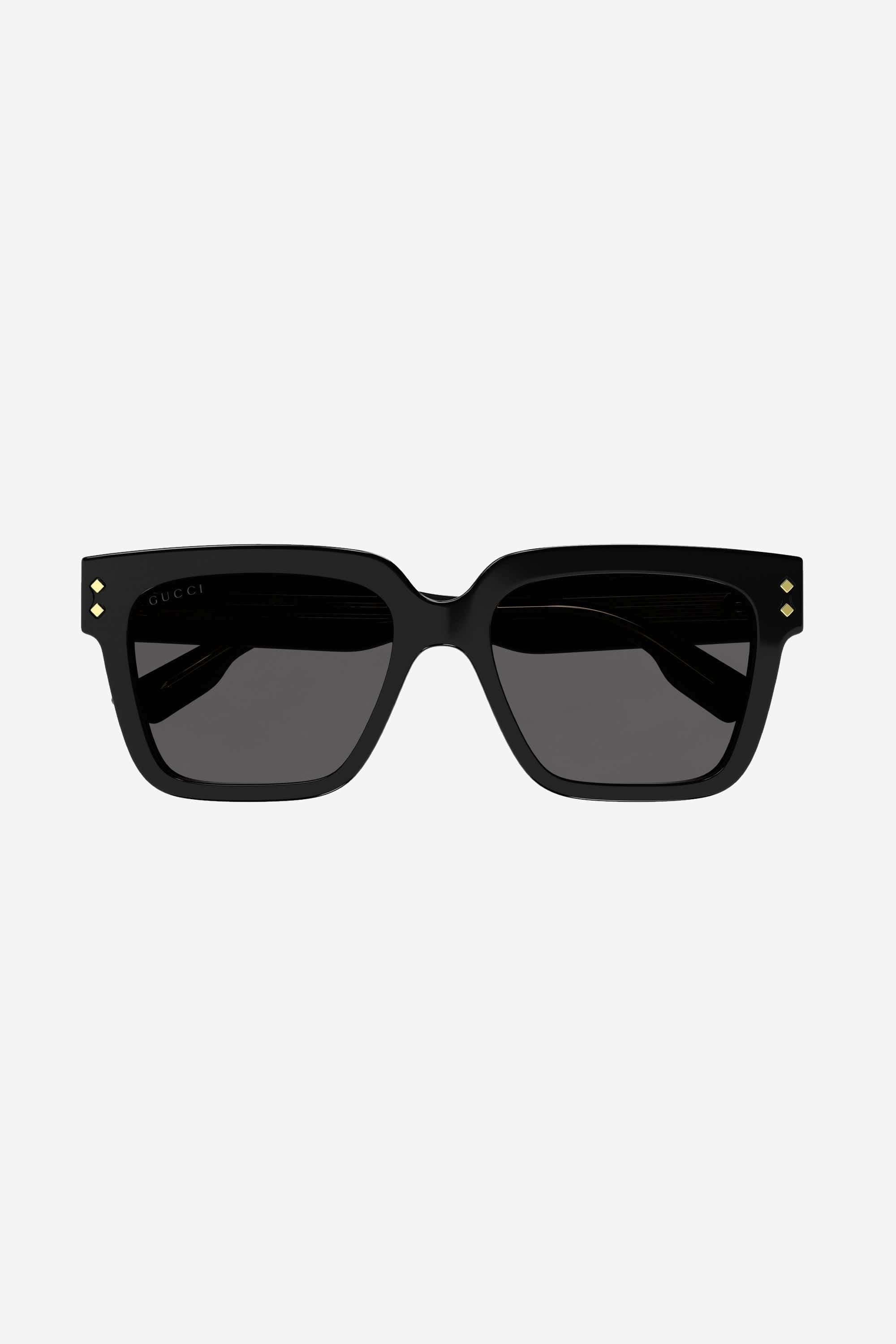 Gucci bold squared black sunglasses