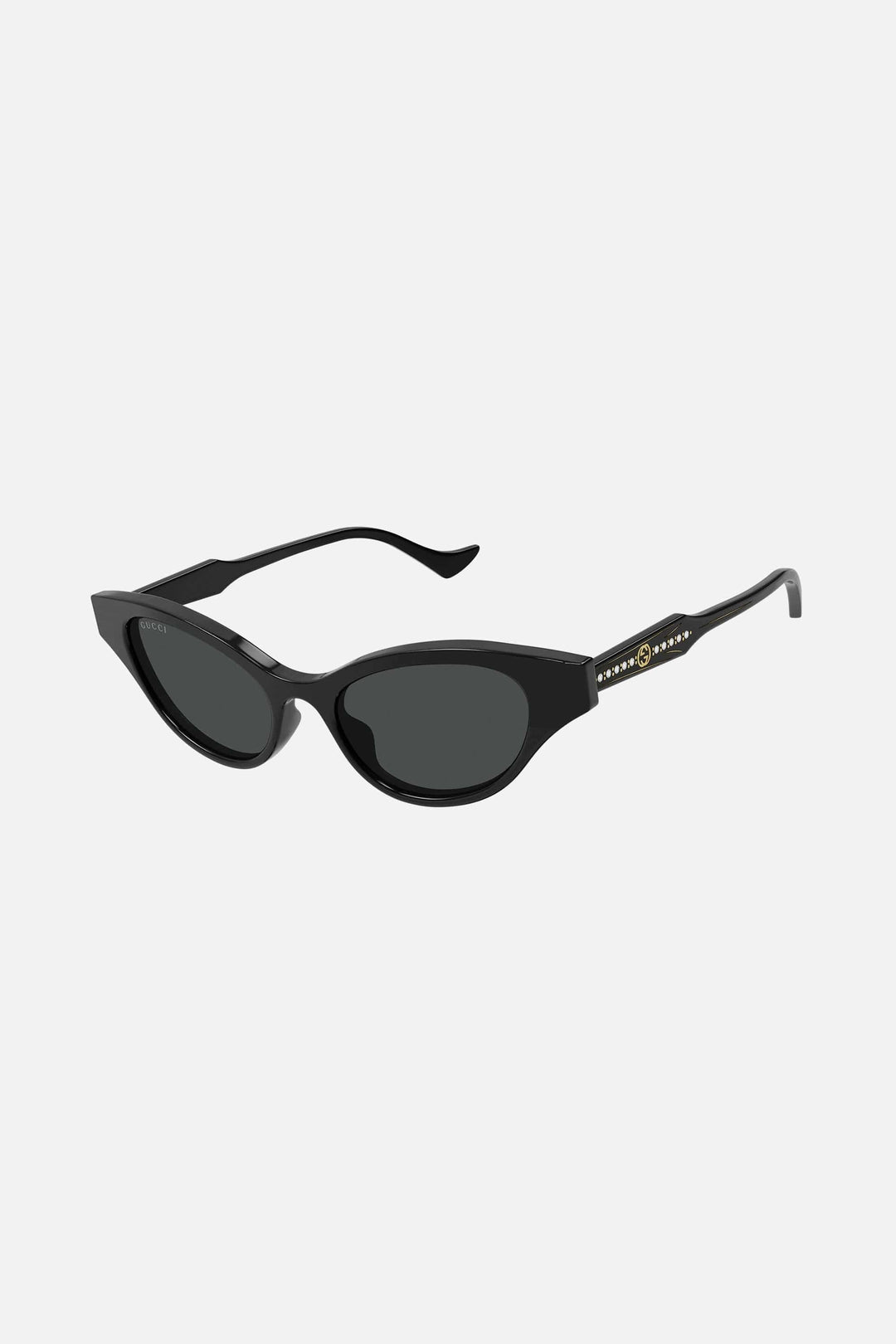 Gucci cat eye extreme black sunglasses