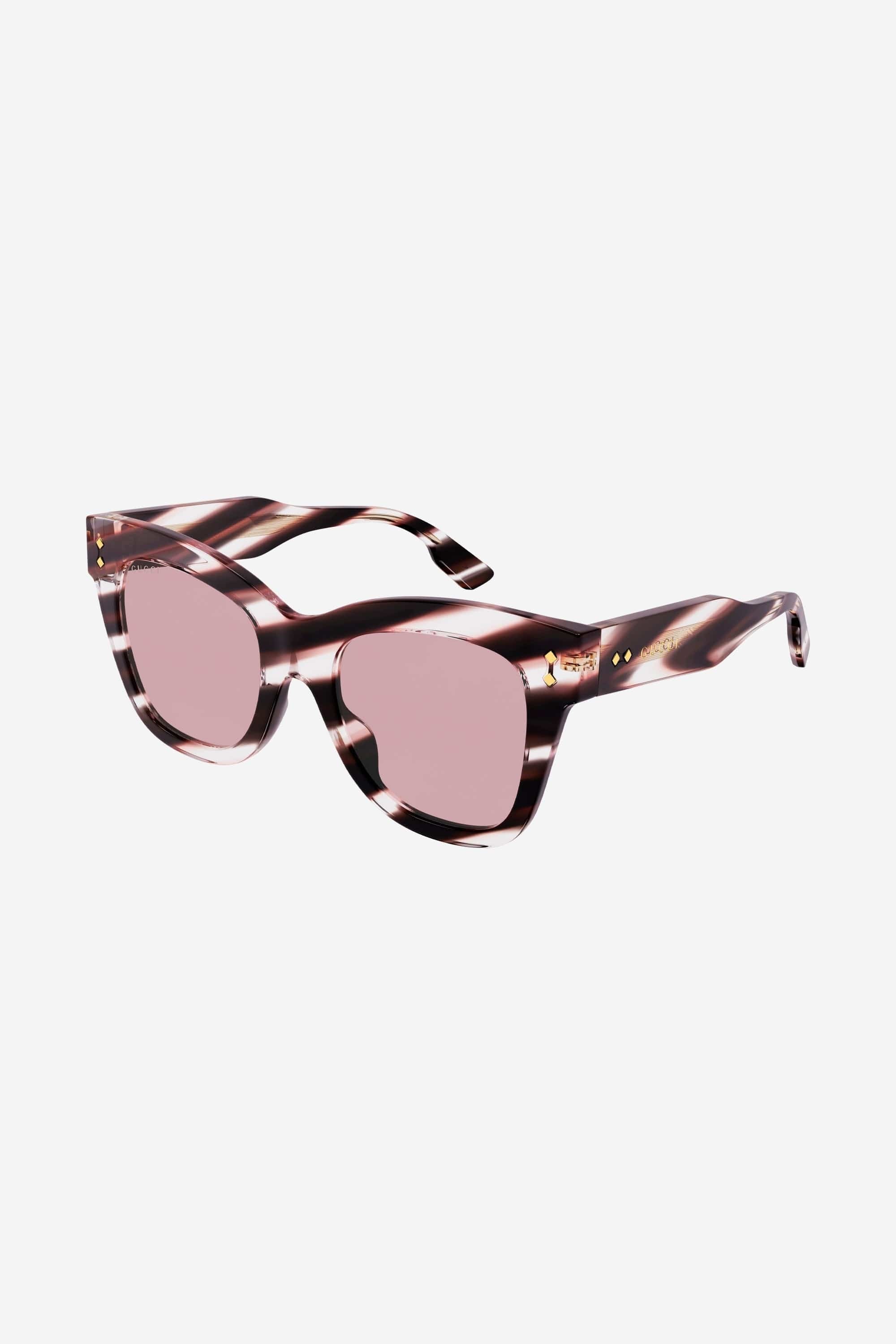 Gucci cat-eye havana sunglasses