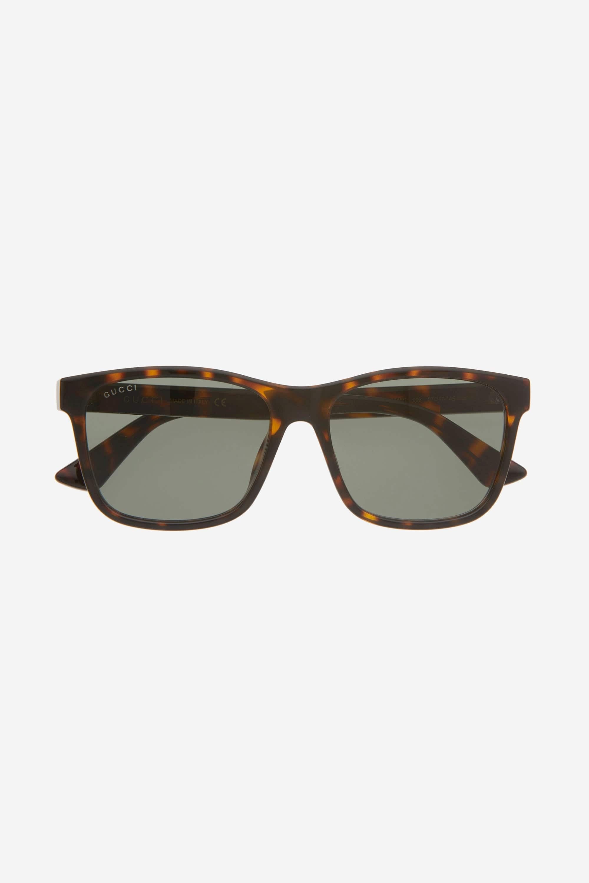 Gucci classic rectangular men sunglasses