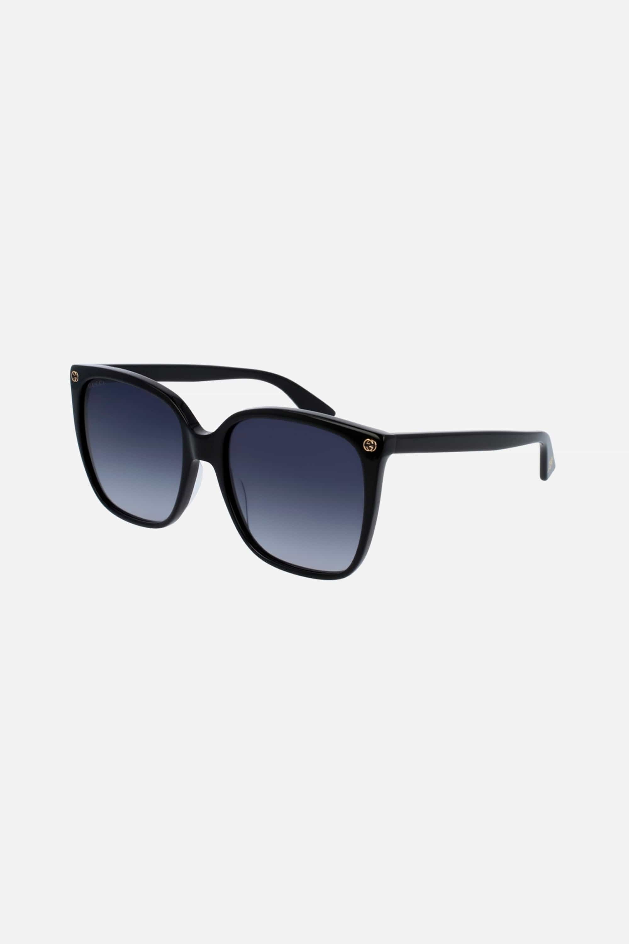 Gucci femenine oversized cat-eye sunglasses