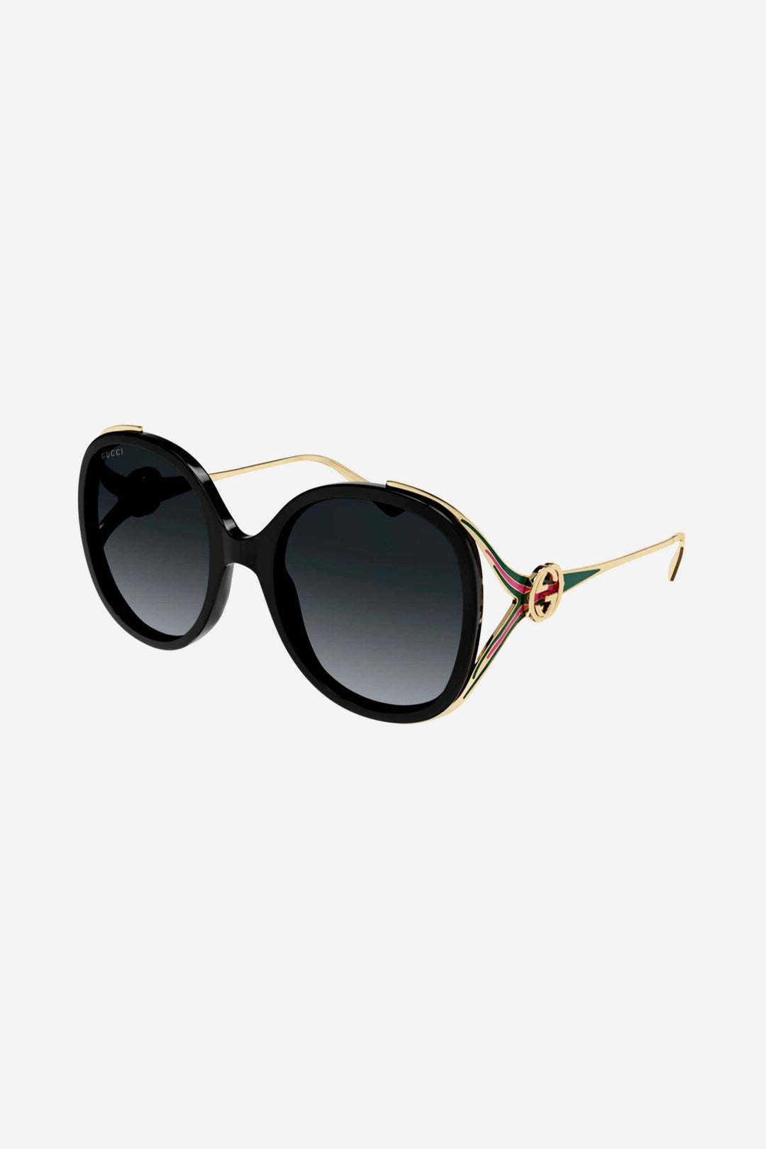 Gucci fork acetate black sunglasses