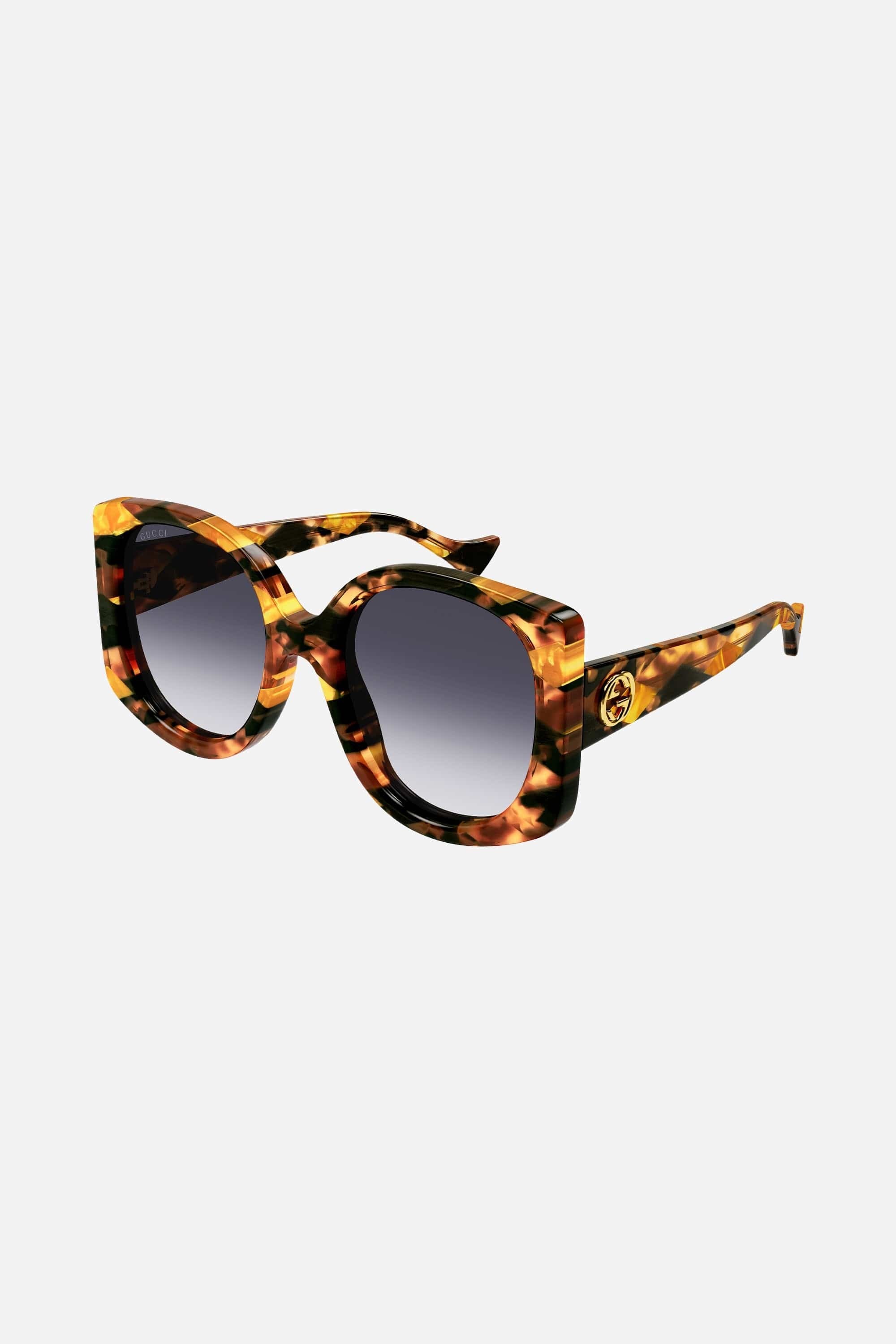 Gucci GG1257s oversized butterfly multicolor GG sunglasses