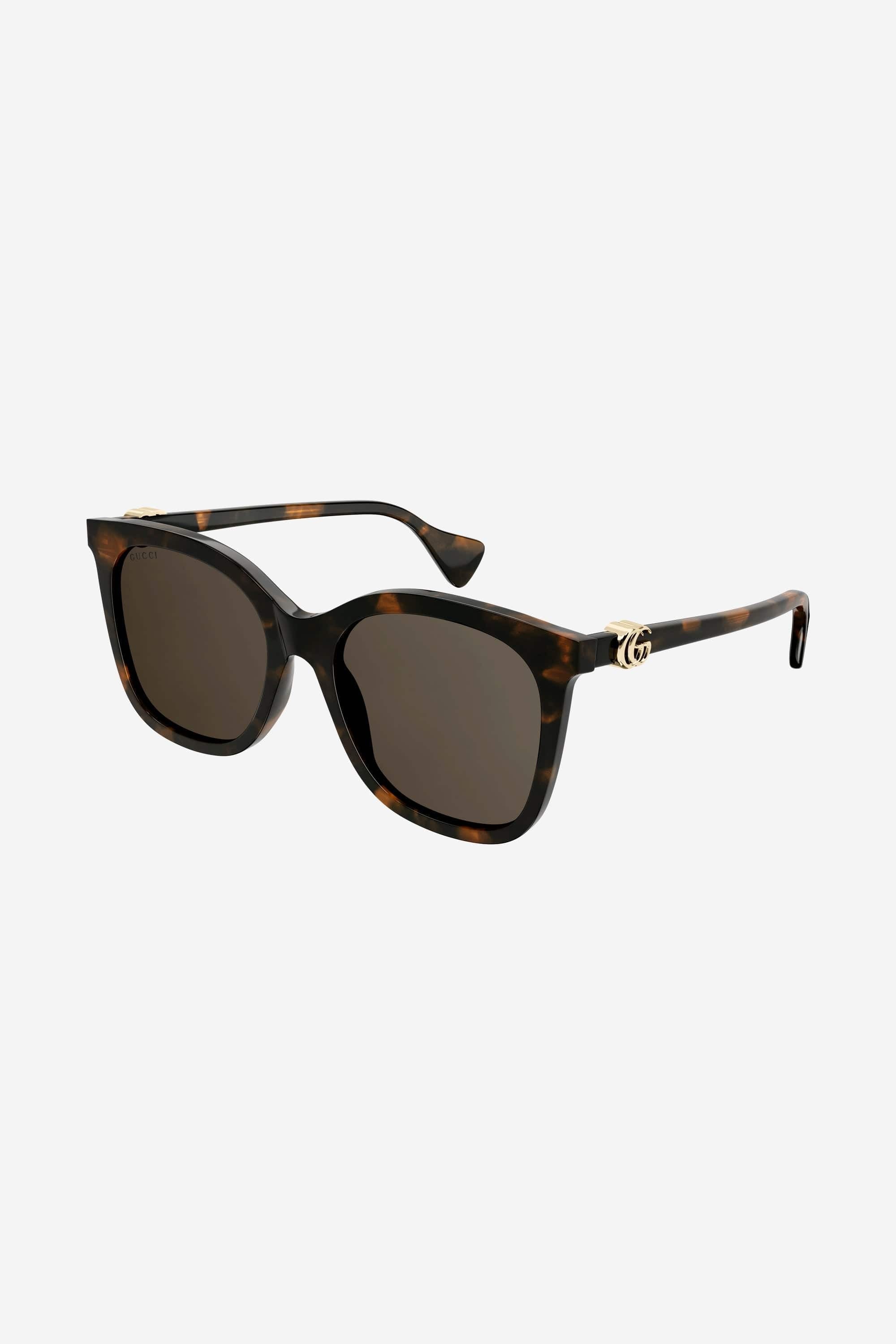 Gucci Havana cat-eye sunglasses