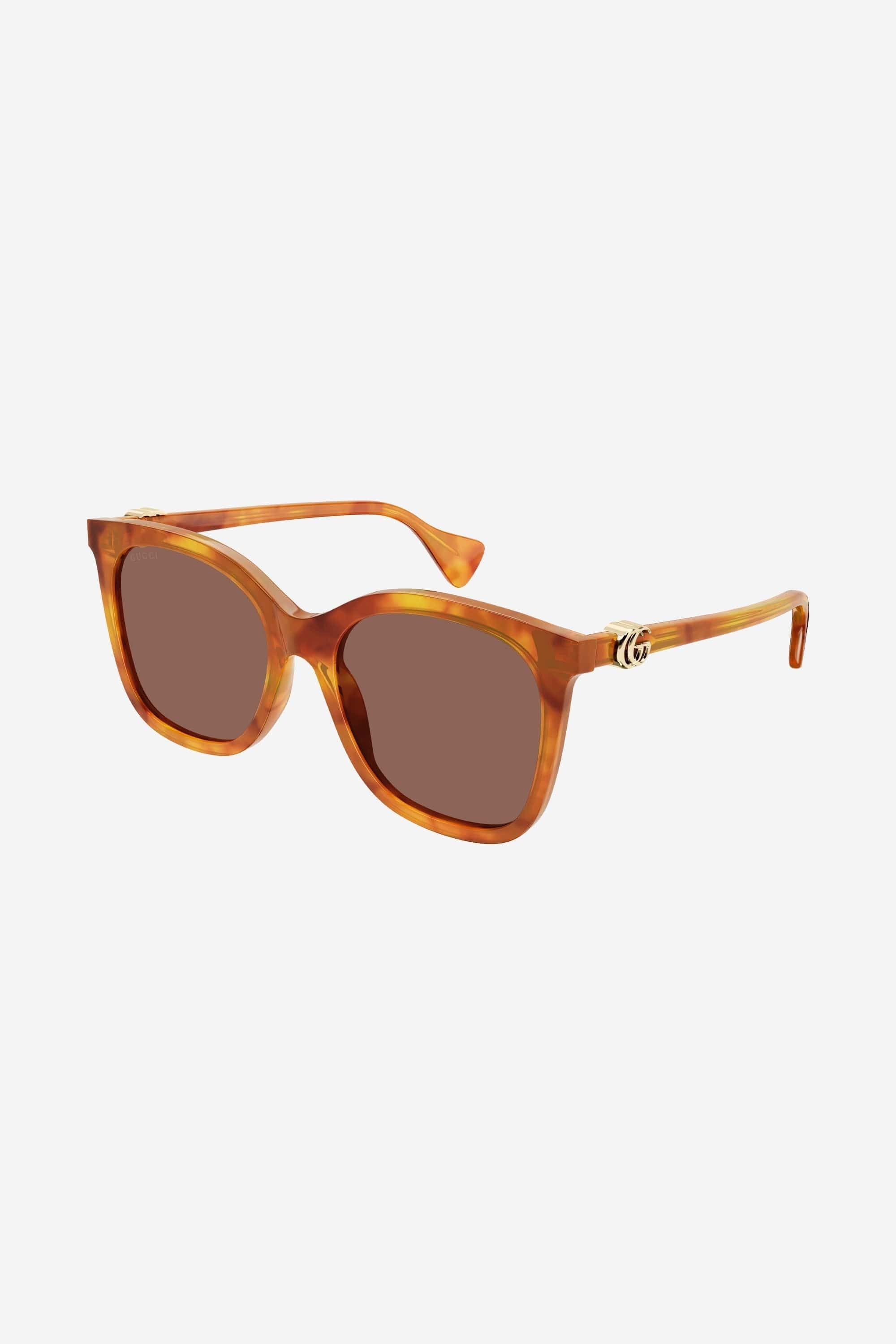 Gucci havana cat-eye sunglasses