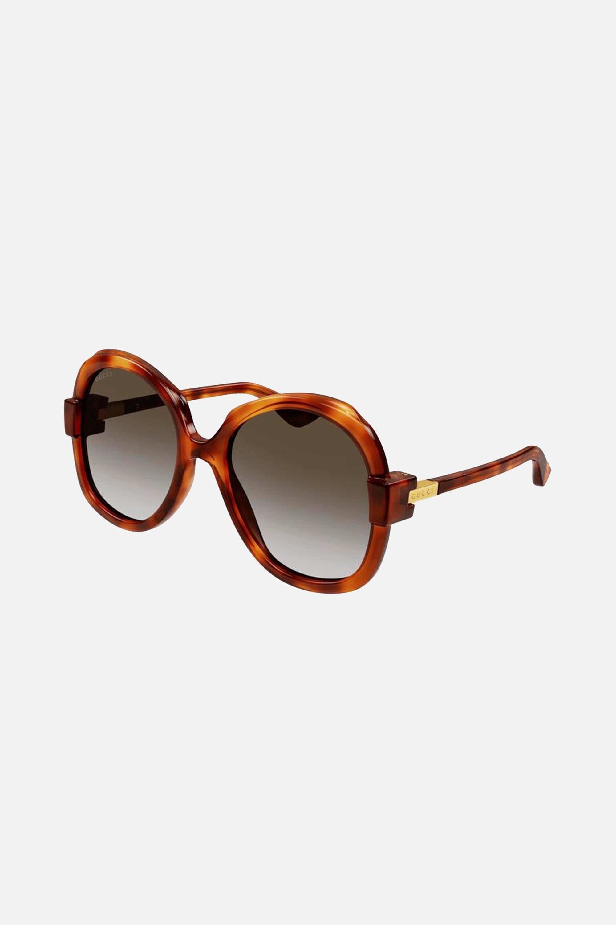 Gucci havana round shape sunglasses