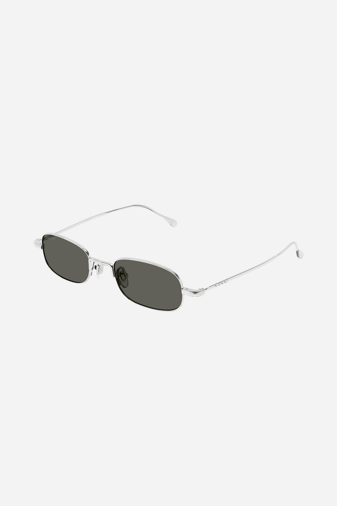 Gucci micro metal silver sunglasses