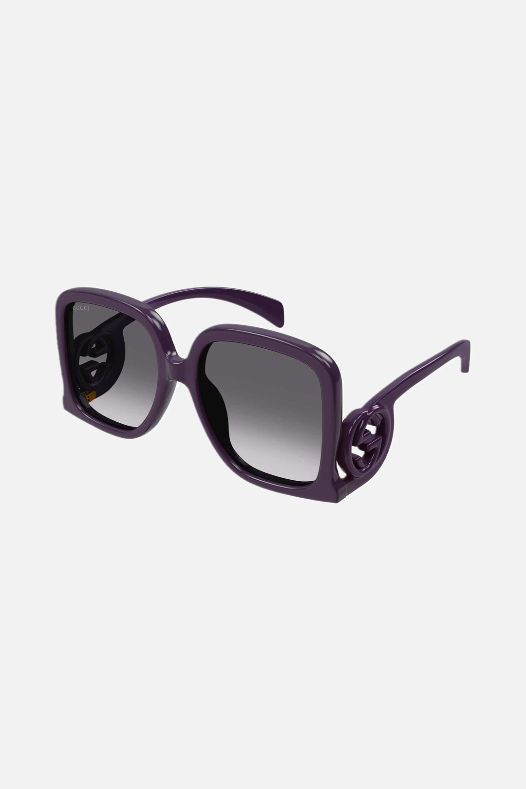 Gucci purple butterfly shape sunglasses