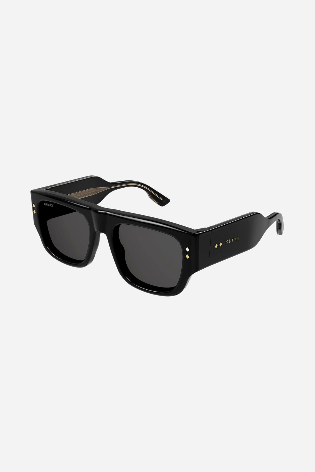 Gucci rectangular black sunglasses