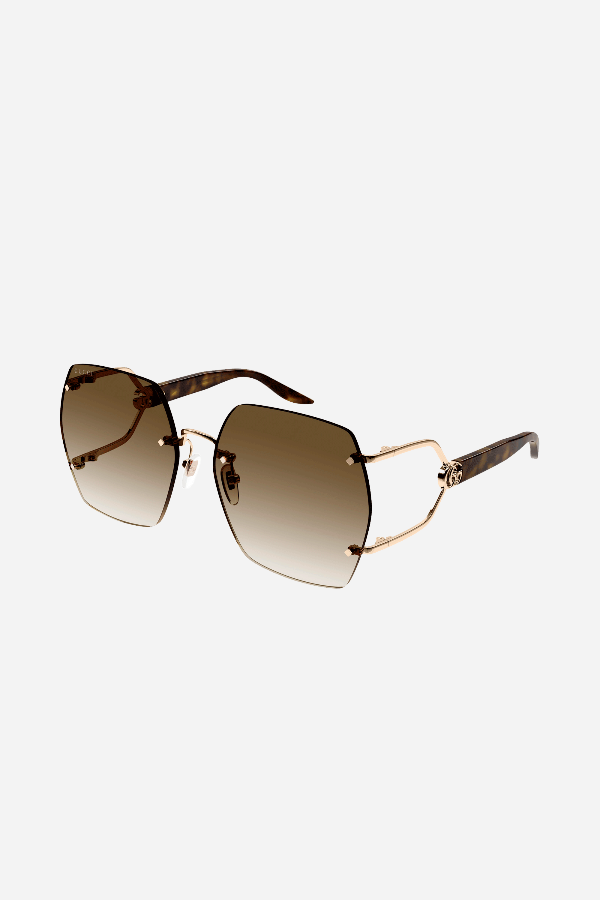 Gucci rimless round sunglasses