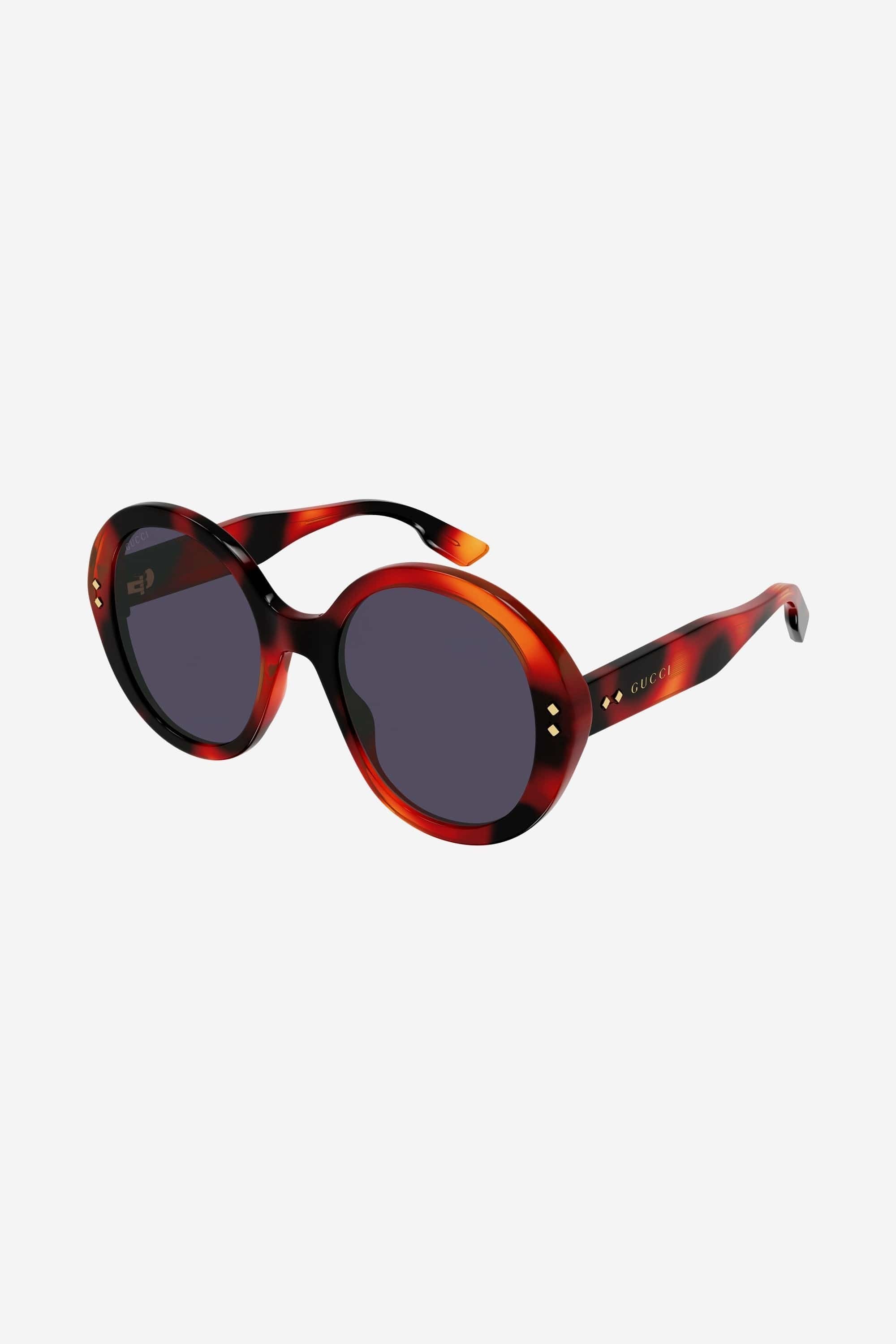 Gucci round havana sunglasses