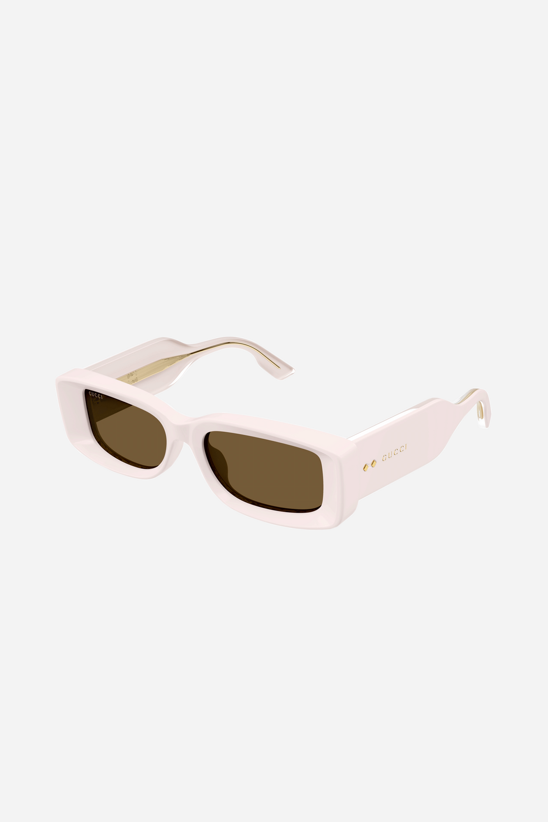 Gucci squared ivory sunglasses