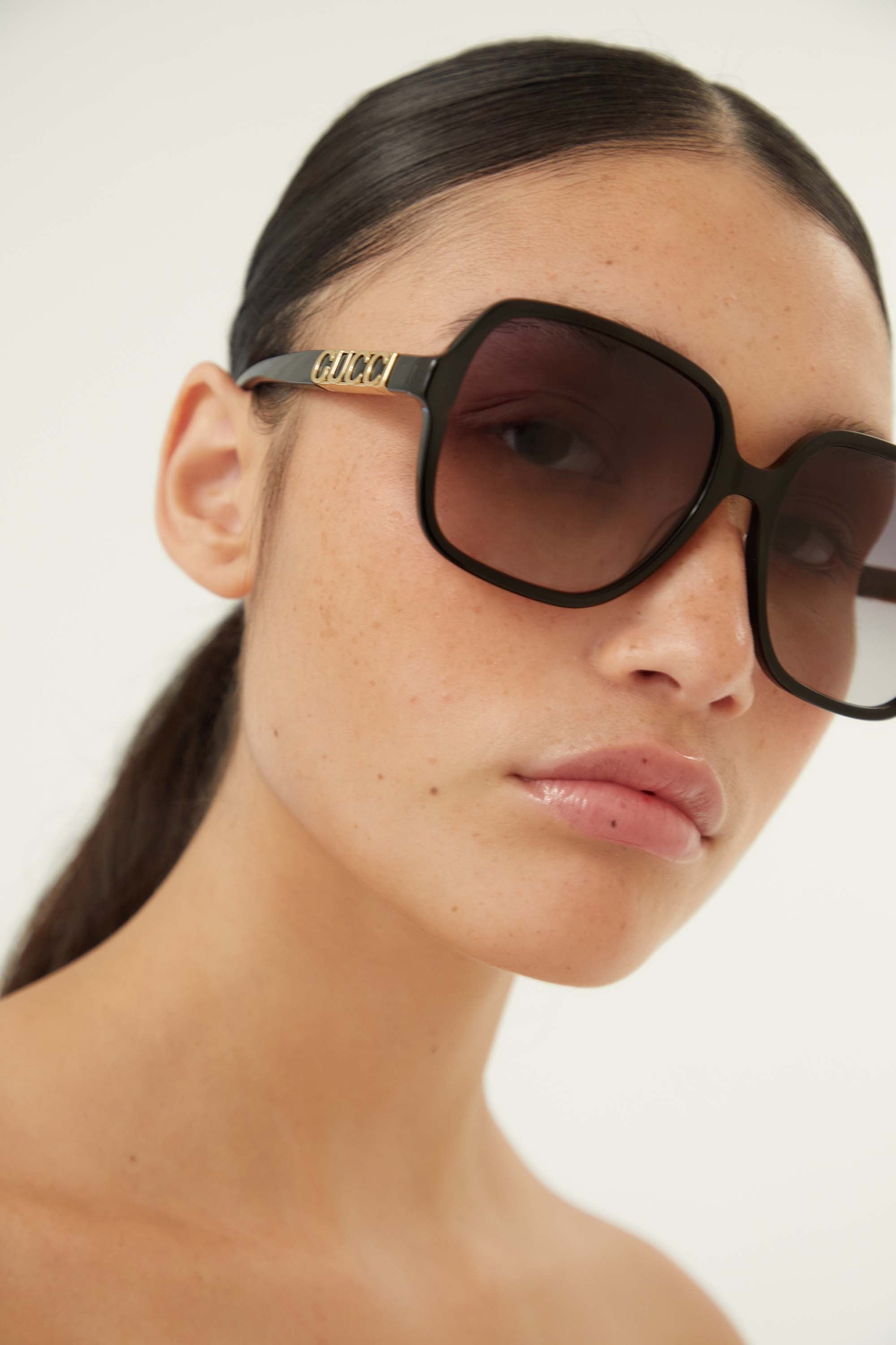 Gucci vintage look squared sunglasses