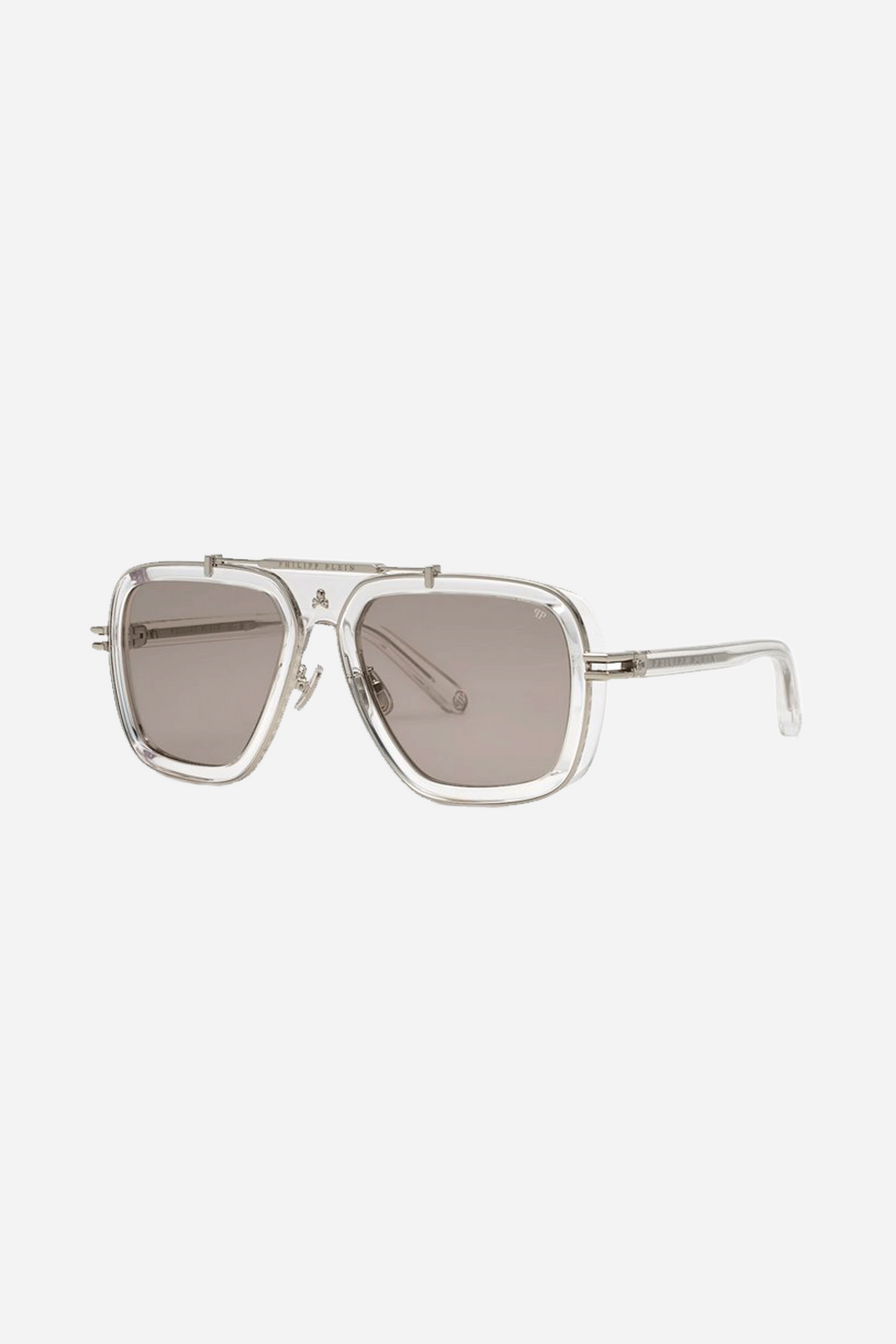 Philipp Plein pilot combined grey sunglasses