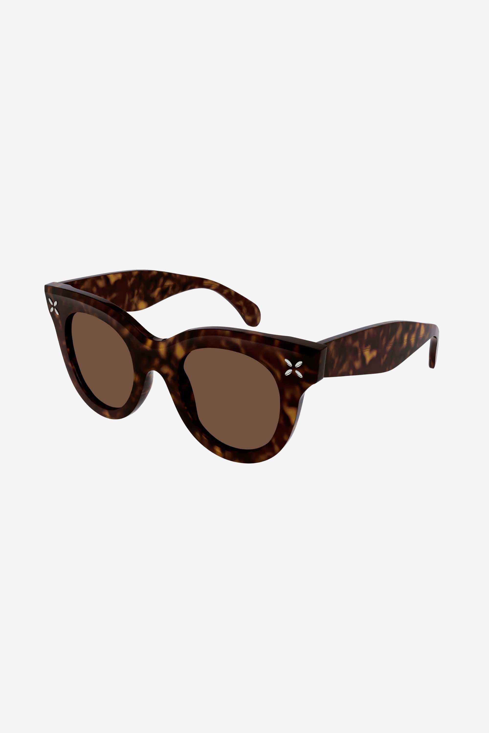 Alaia havana cat eye sunglasses