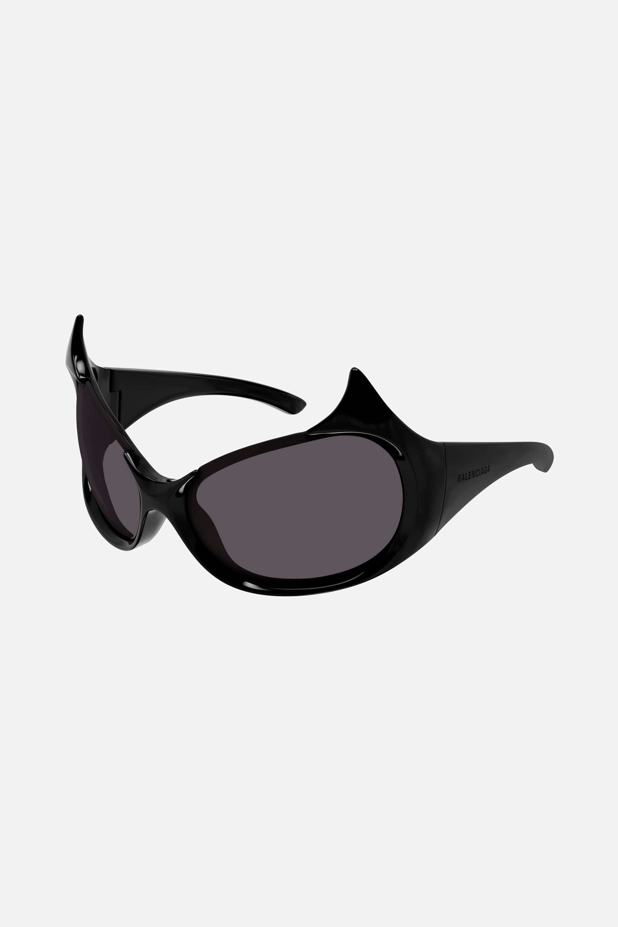 Balenciaga GOTHAM cat sunglasses in black