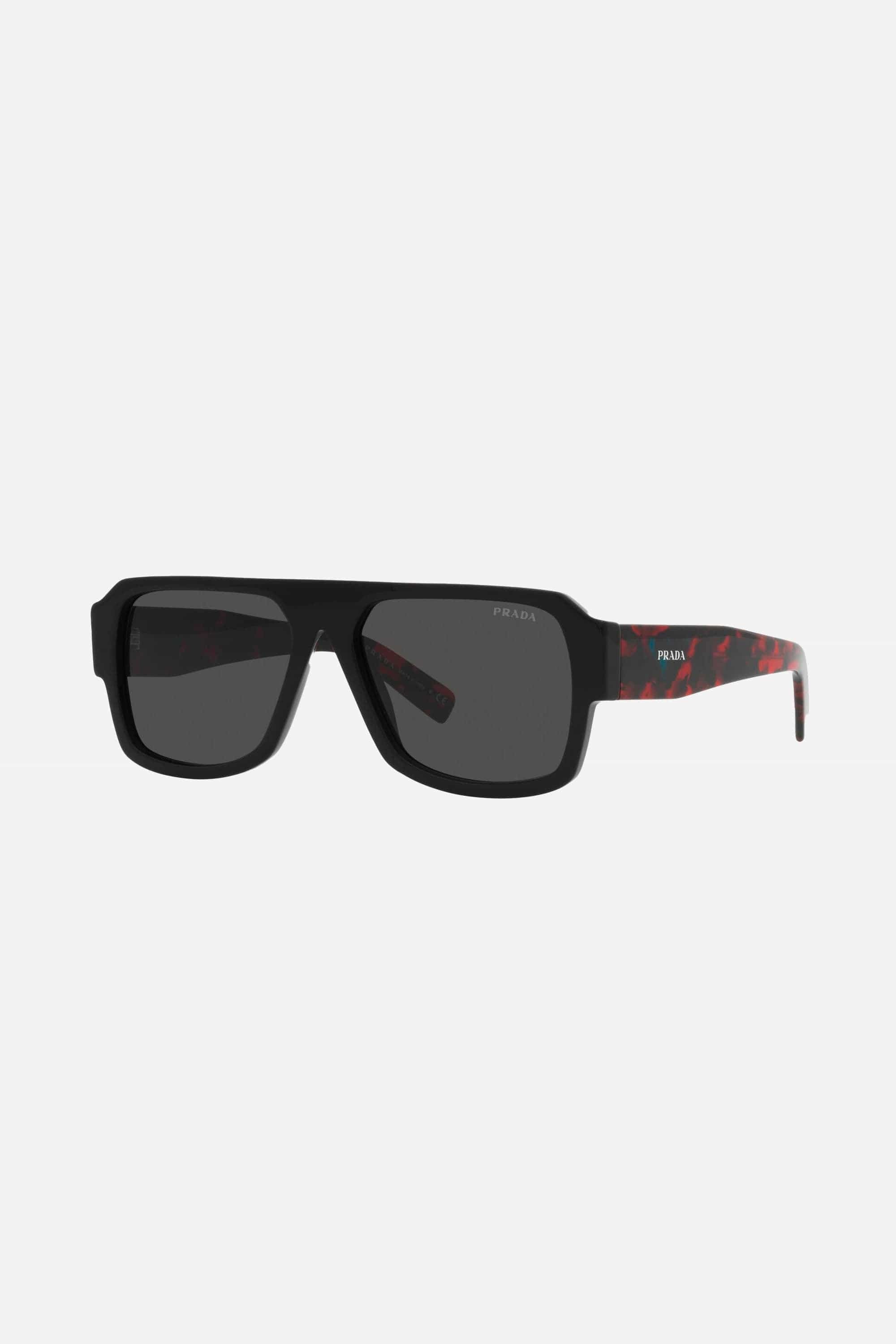 Prada flat top pilot sunglasses