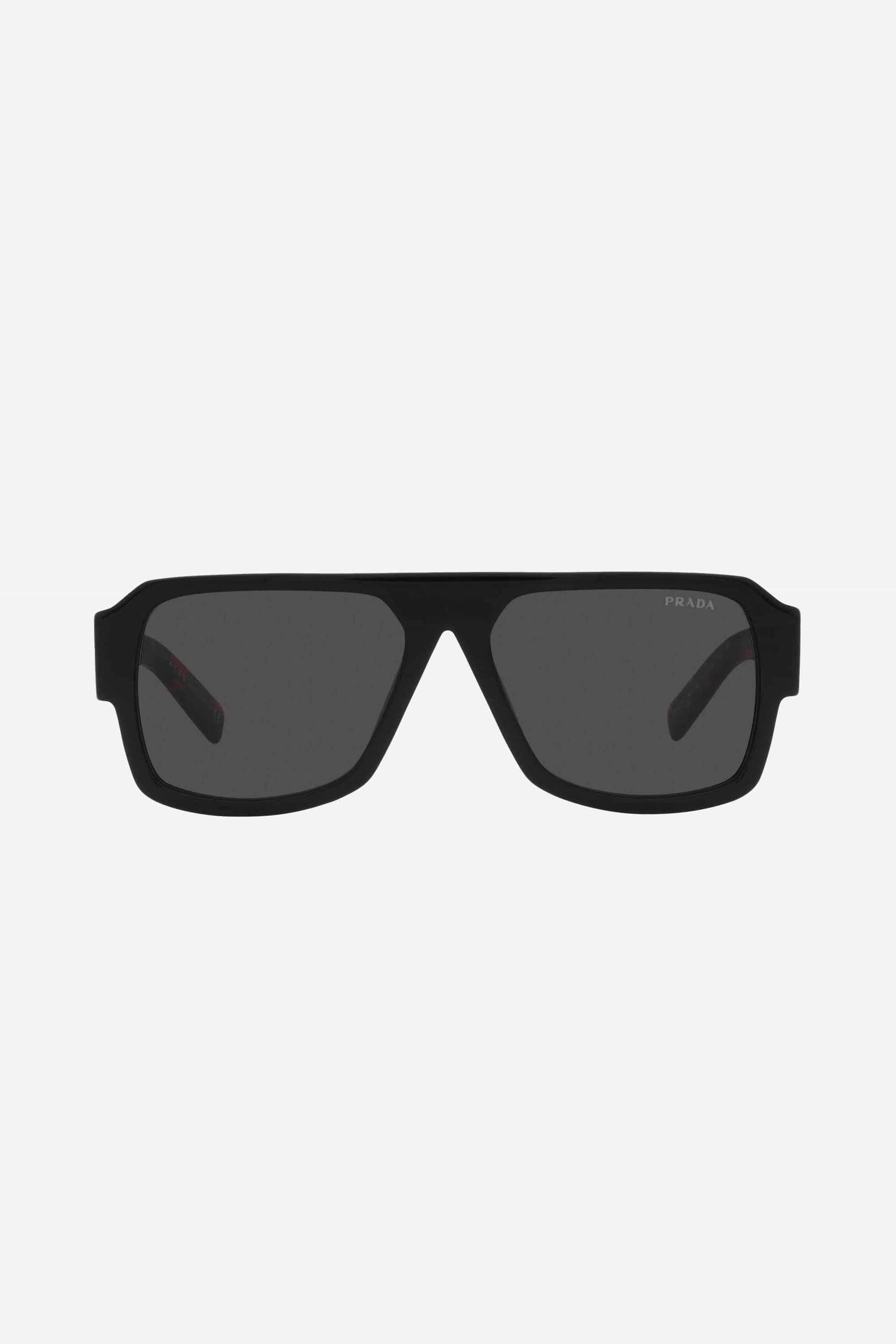 Prada flat top pilot sunglasses