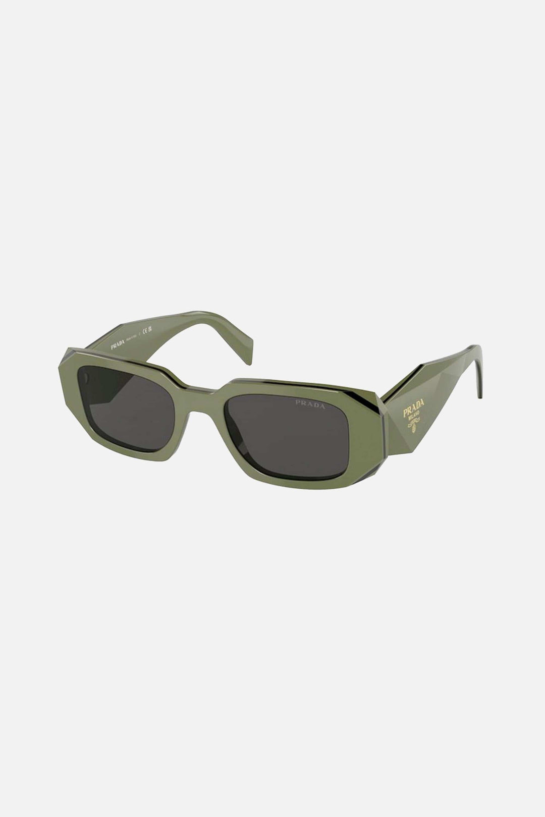 Prada PR17WS symbol green oval sunglasses