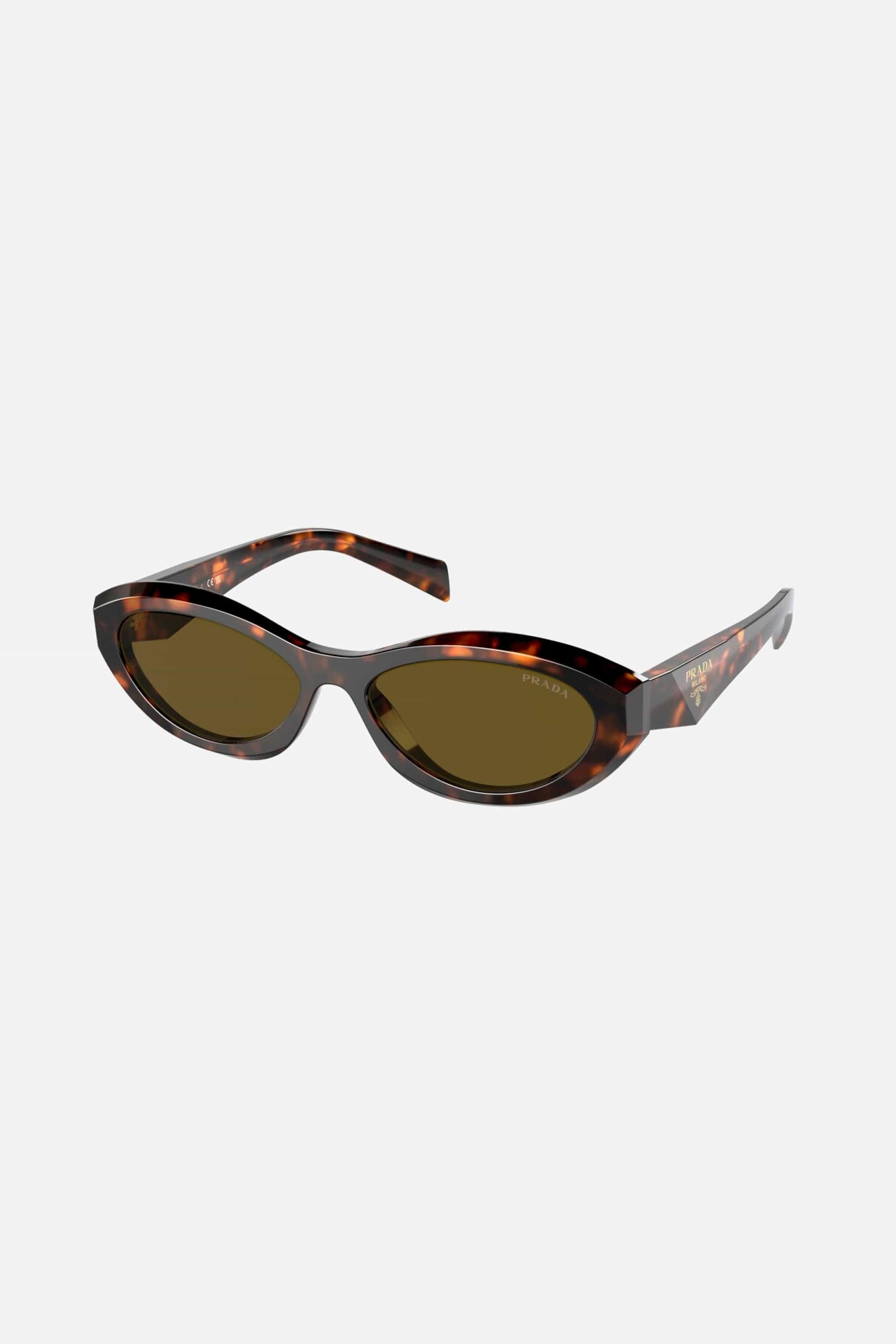 Prada PR26ZS havana oval sunglasses