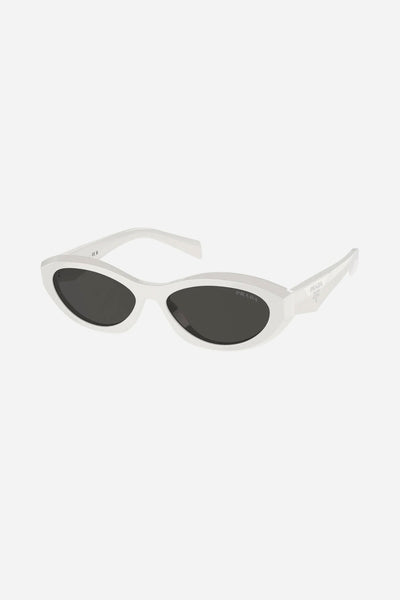 サングラス PRADA Woman Sunglasses White 0PR26ZS 17K08Z Prada PR 26ZS 17K08Z Sunglasses - US