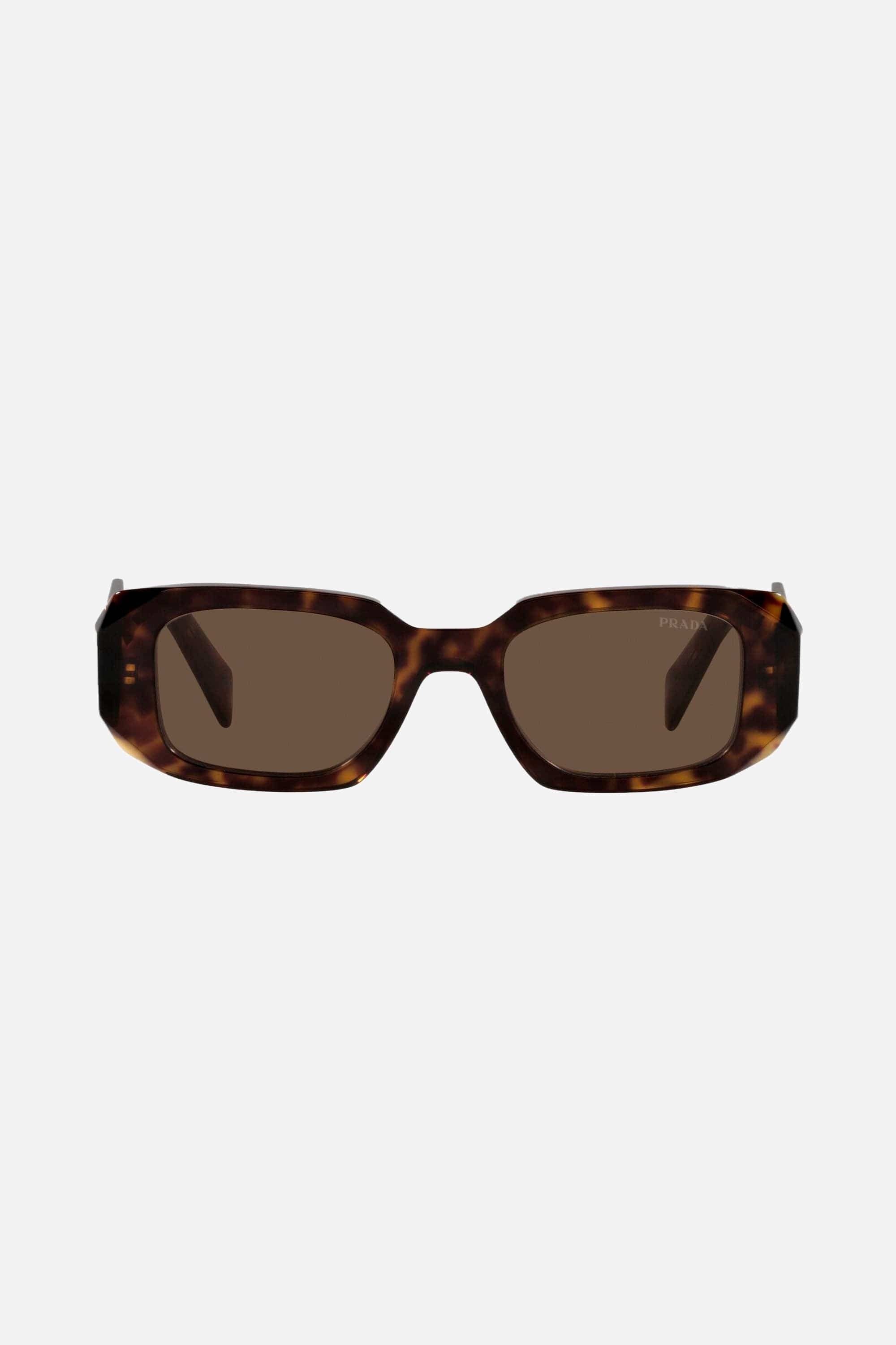 Prada symbol havana oval sunglasses