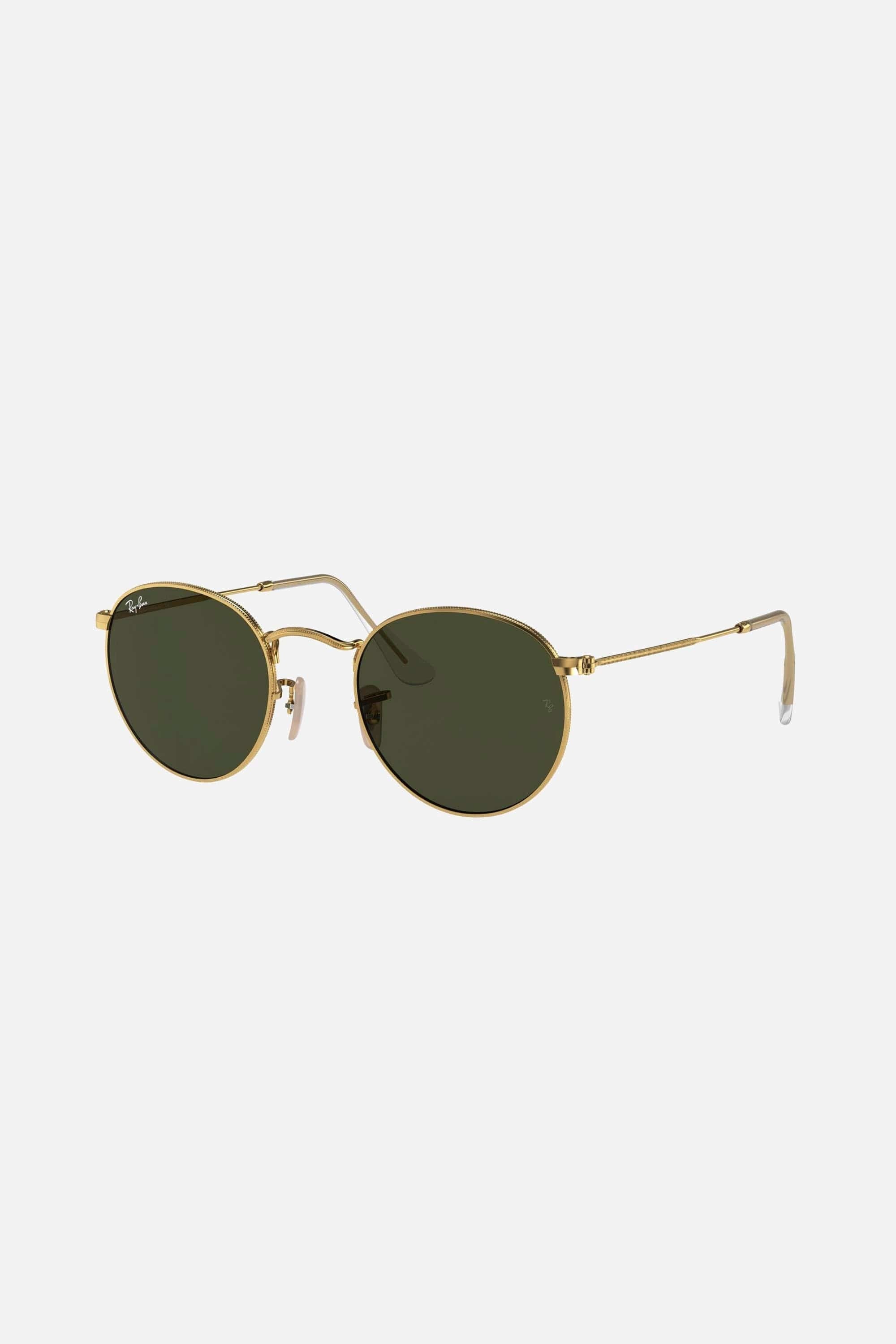 Ray Ban RB3447 gold round sunglasses