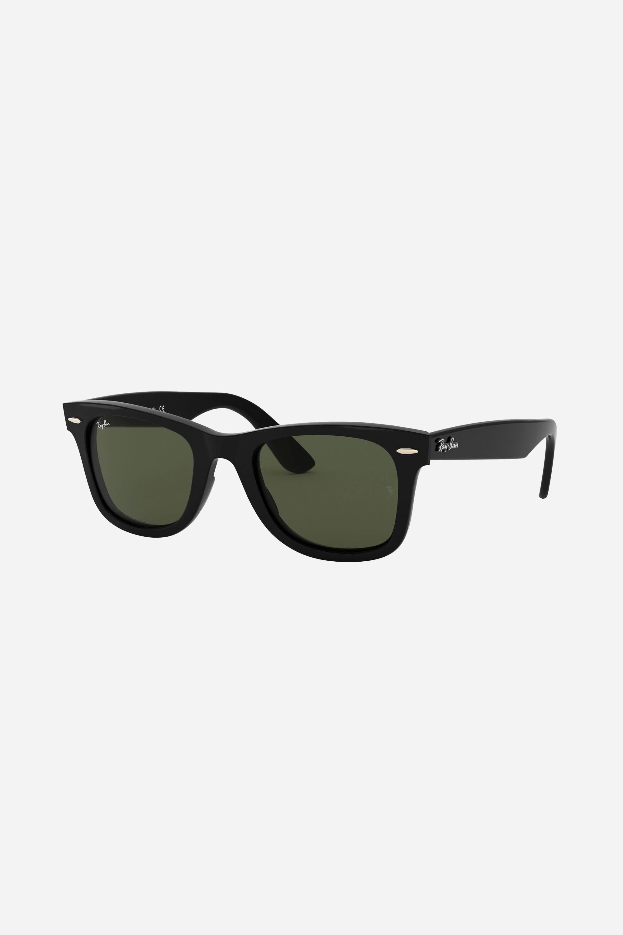 Ray Ban RB4340 polarized wayfarer black sunglasses