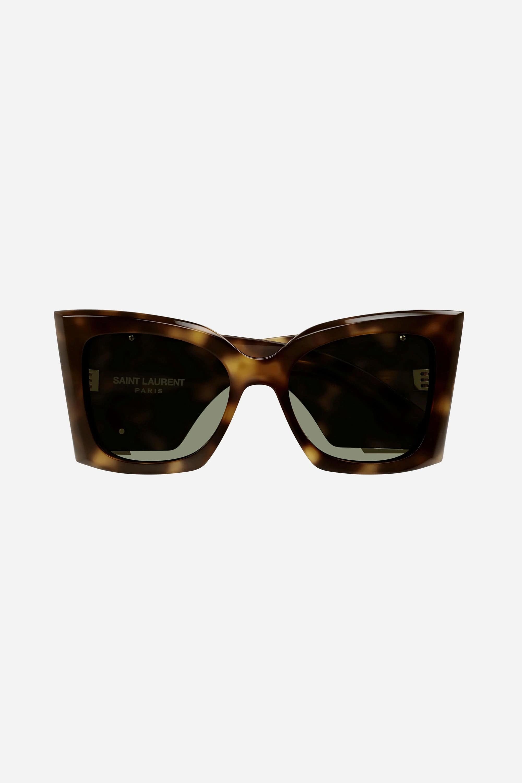 Saint Laurent SL M119 BLAZE cat-eye havana sunglasses