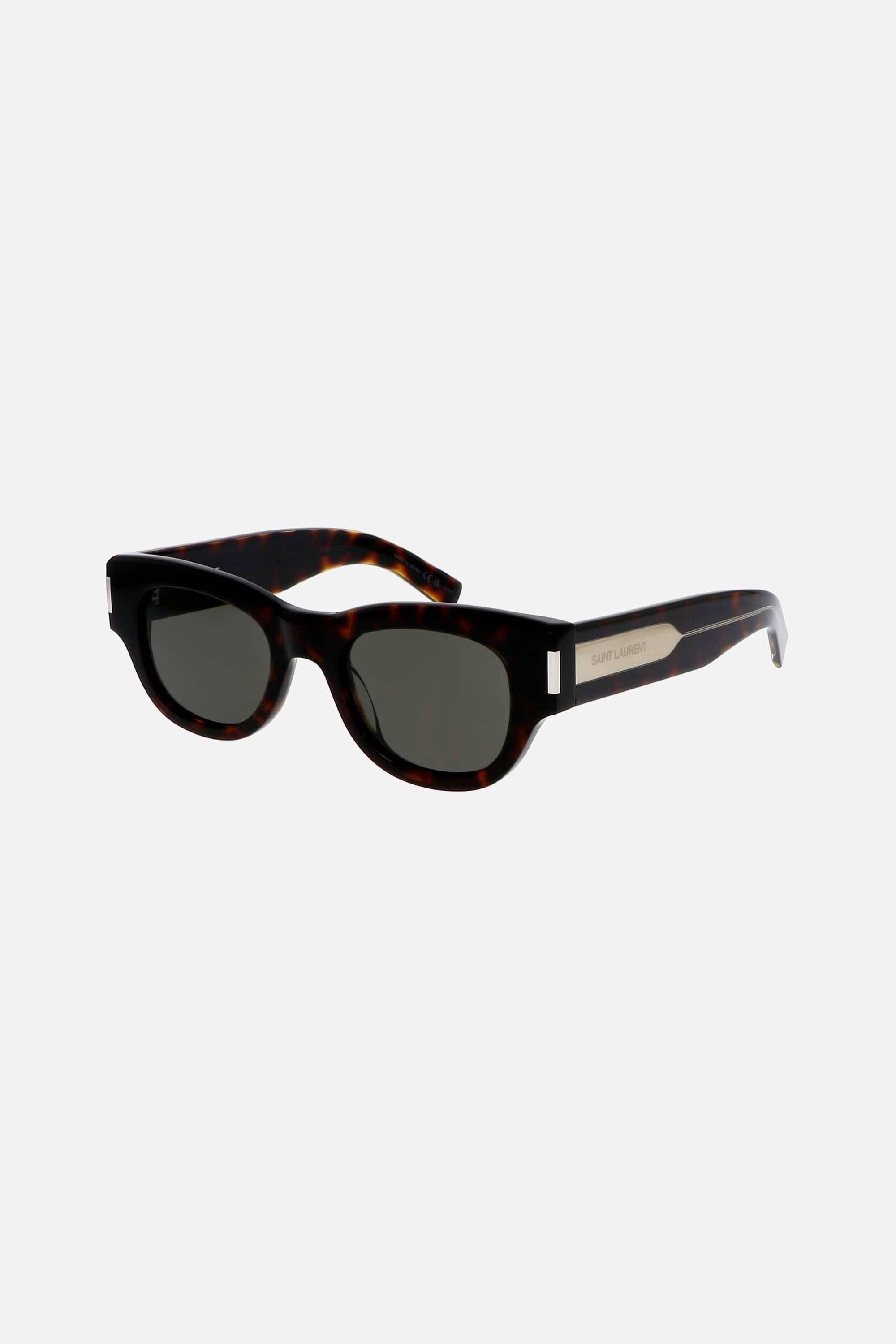 Saint Laurent bold almond havana sunglasses