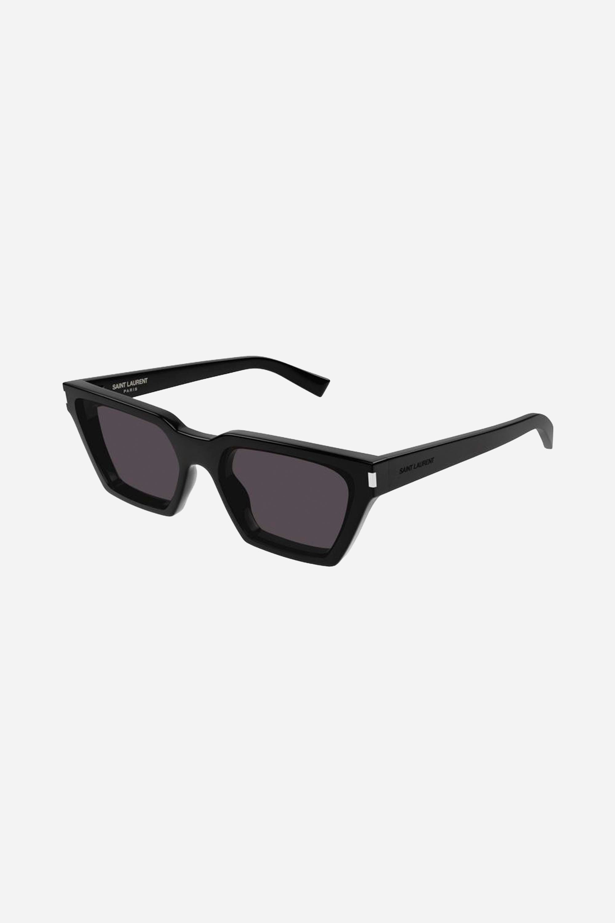 Saint Laurent CALISTA cat eye black sunglasses