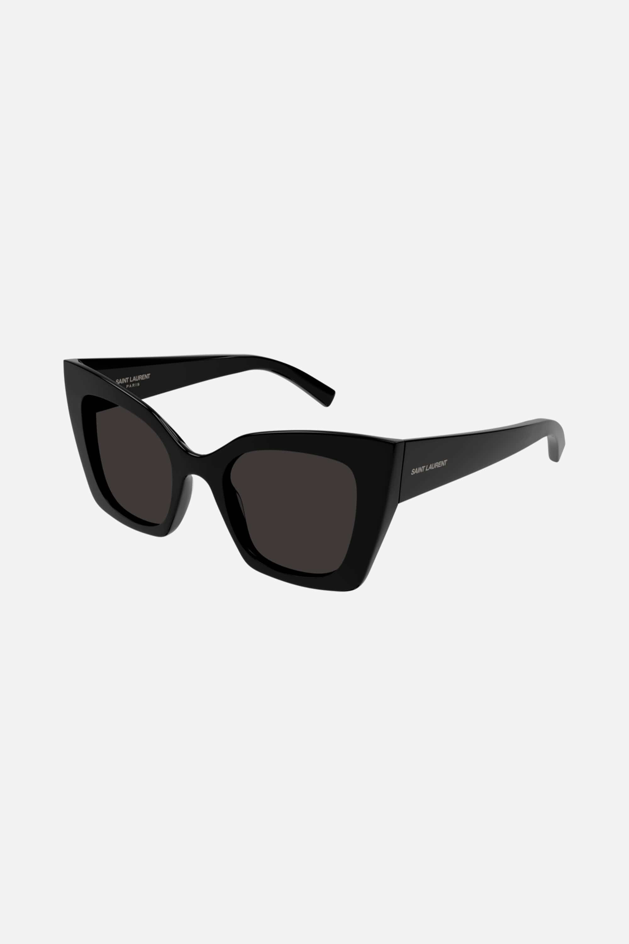 Saint Laurent cat eye bold black sunglasses