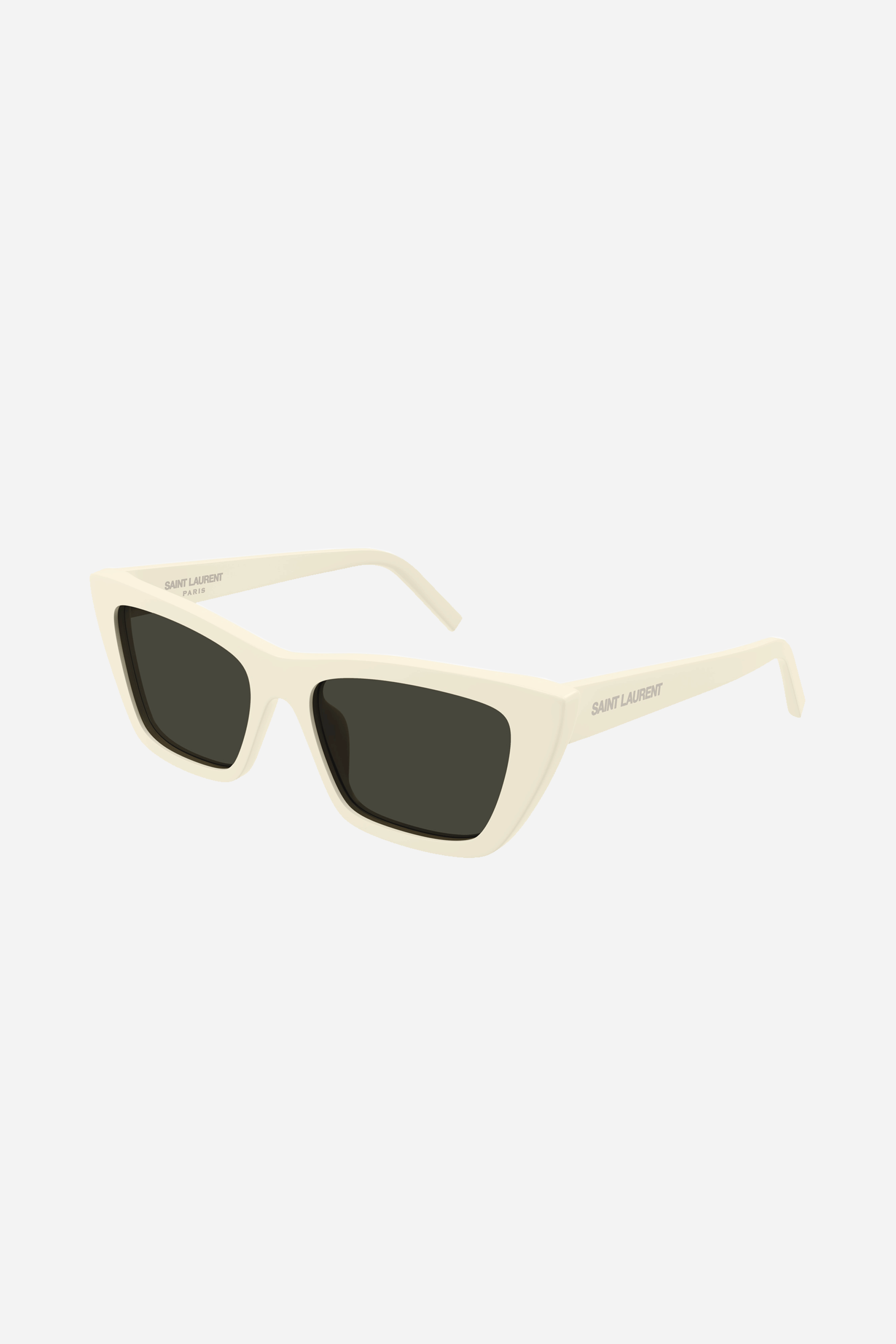 Saint Laurent cream cat eye sunglasses