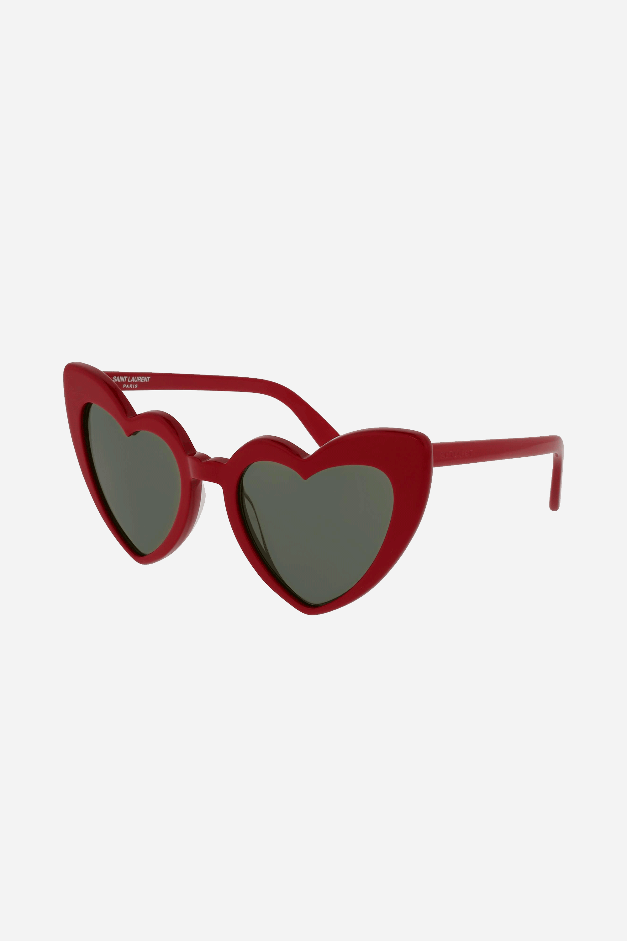 Saint Laurent iconic Lou Lou red sunglasses