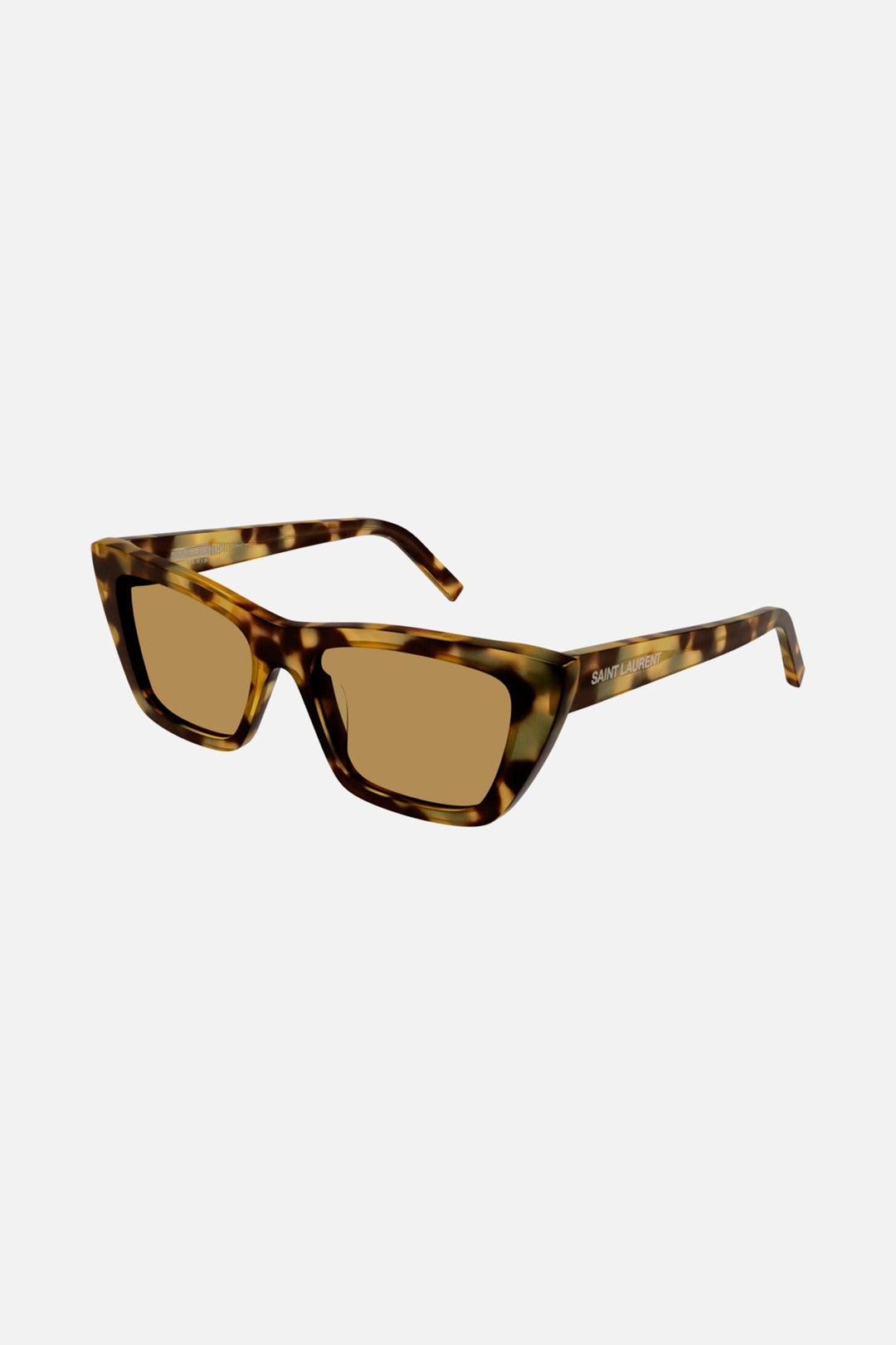 Saint Laurent iconic MICA cat-eye soft havana sunglasses