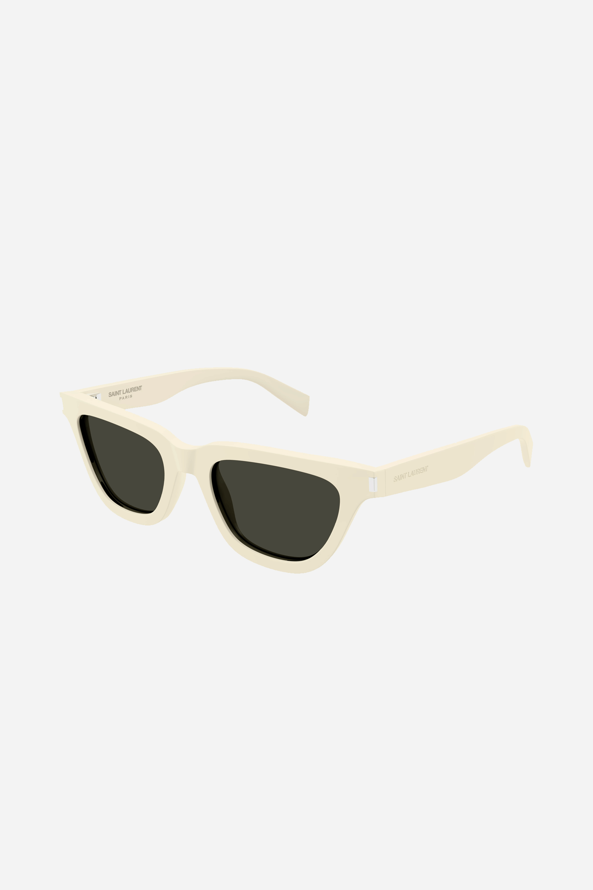 Saint Laurent ivory cat eye sunglasses