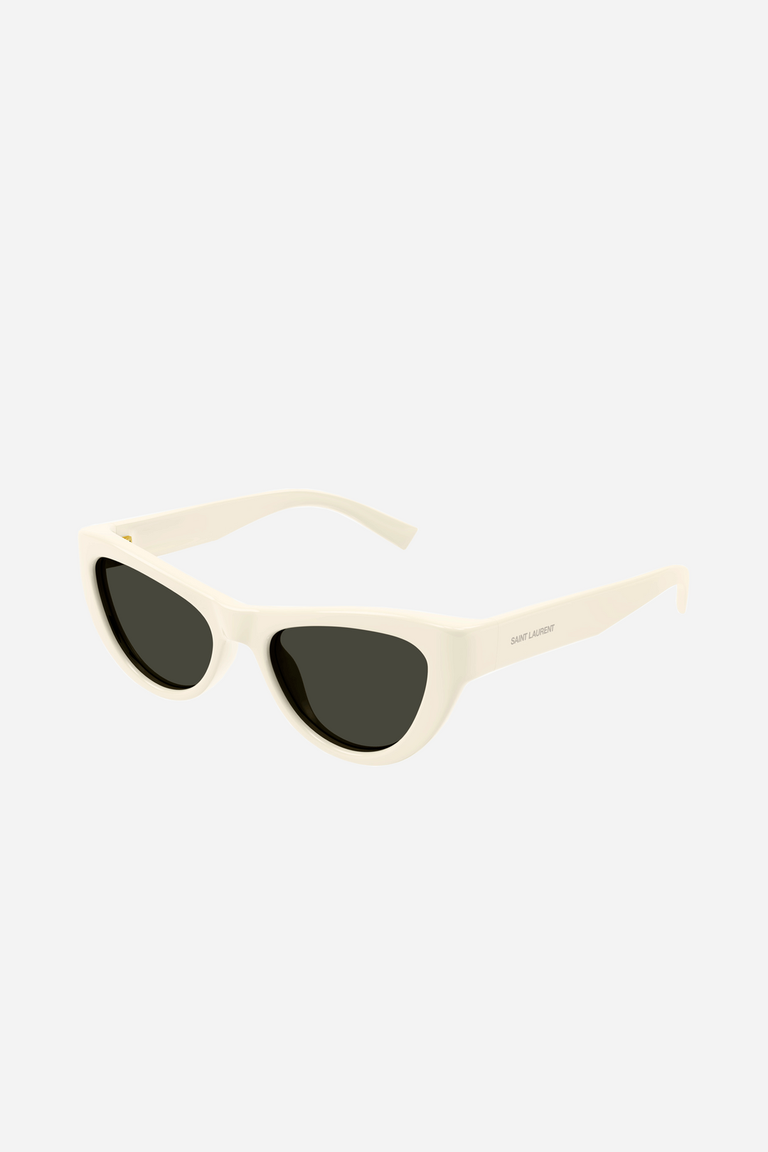 Saint Laurent ivory cateye sunglasses